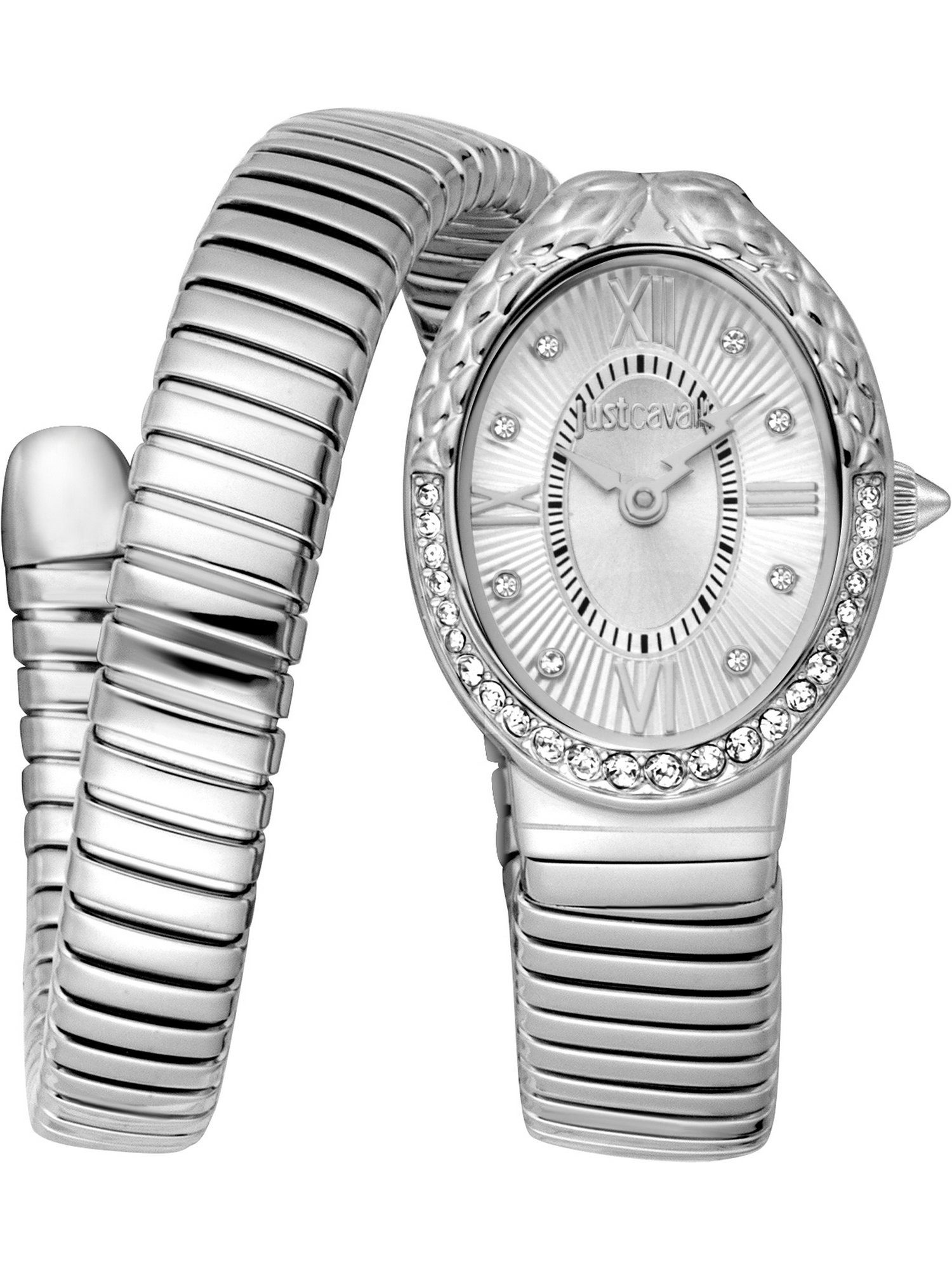 Just Cavalli Chronograph Just Cavalli Damen-Uhren Analog Quarz, Klassikuhr