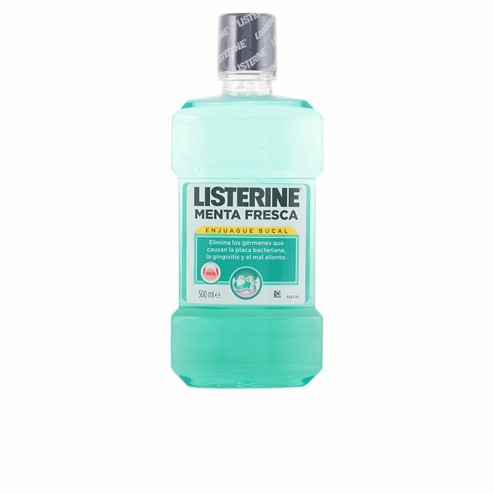 Listerine Mundspülung Mundwasser Mit frischer Minze 500ml, (Packung)