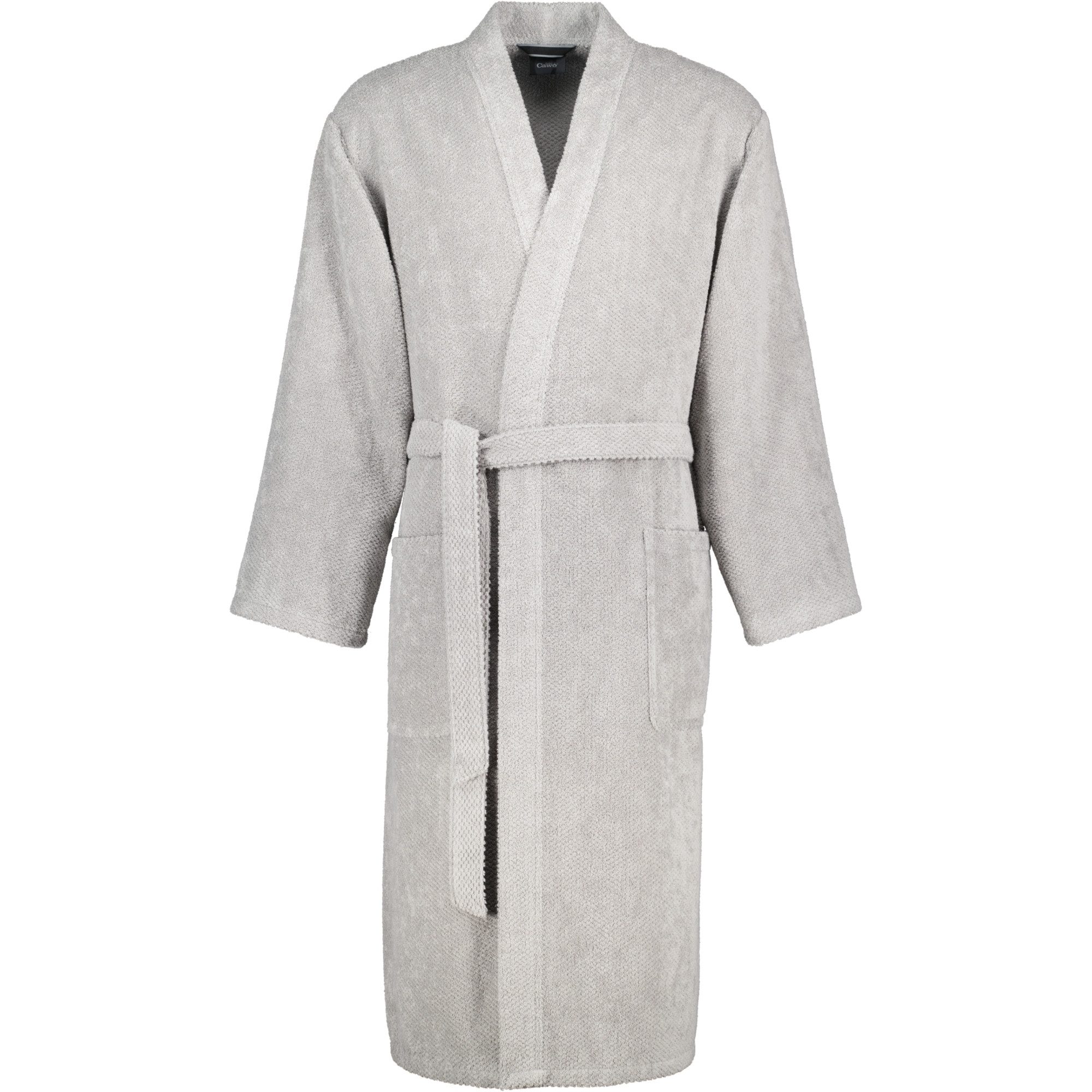Cawö Herrenbademantel Pure 5622 Kimono Frottier, Kimono, 100% Baumwolle
