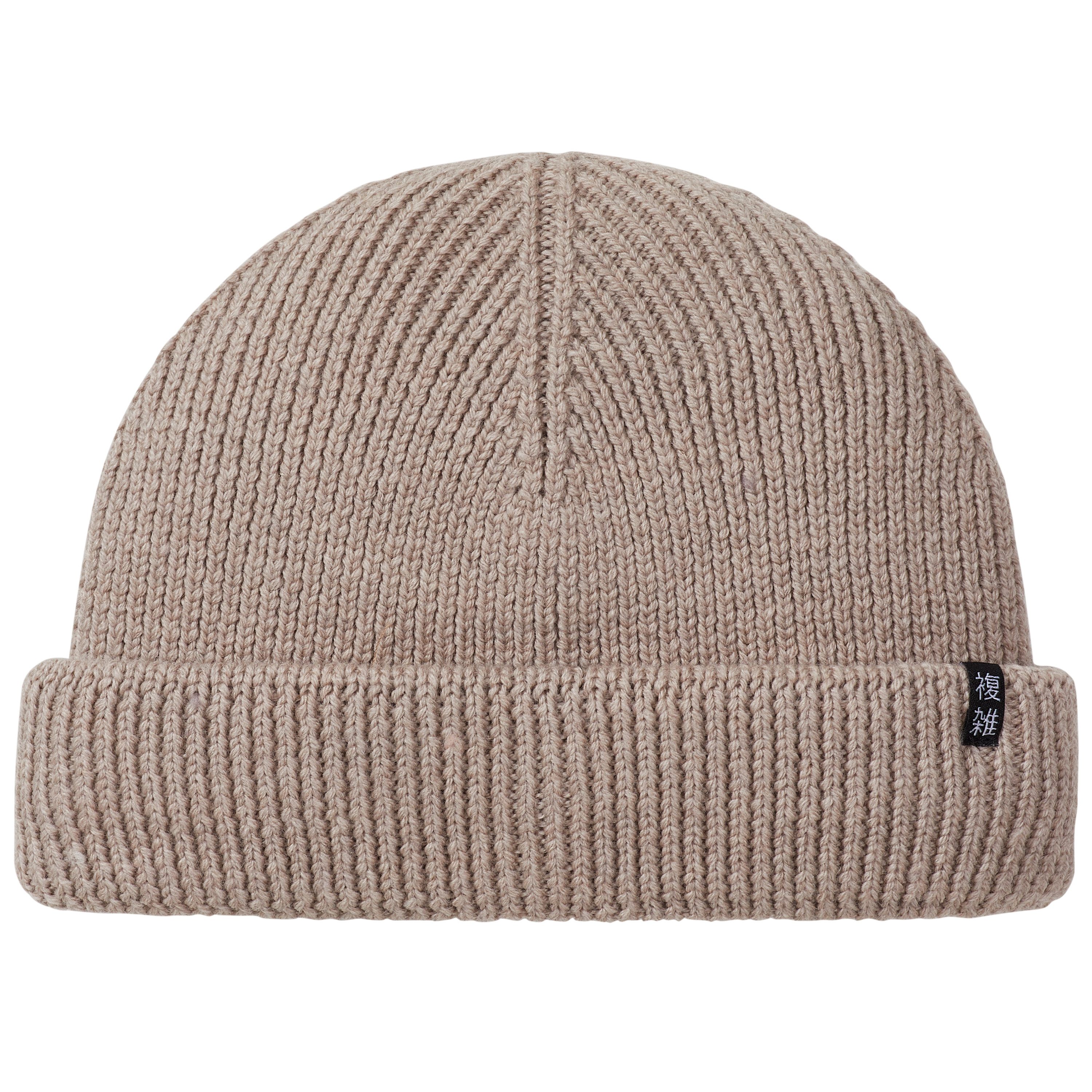 Enter the Complex Beanie - Cho - Fisherman Beanie kurze Fischermütze aus 100% Merino Wolle, Damen und Herren