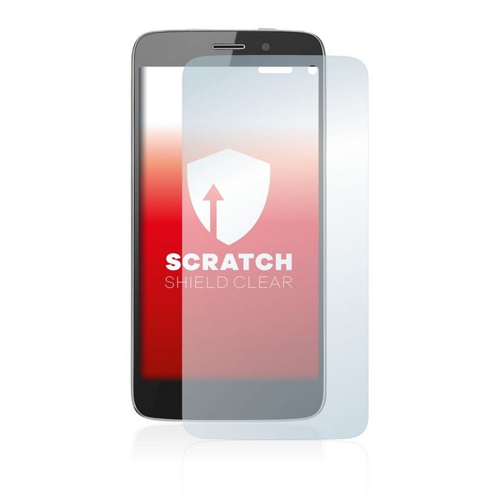 upscreen Schutzfolie für Brondi 510 S HD Displayschutzfolie Folie klar Anti-Scratch Anti-Fingerprint