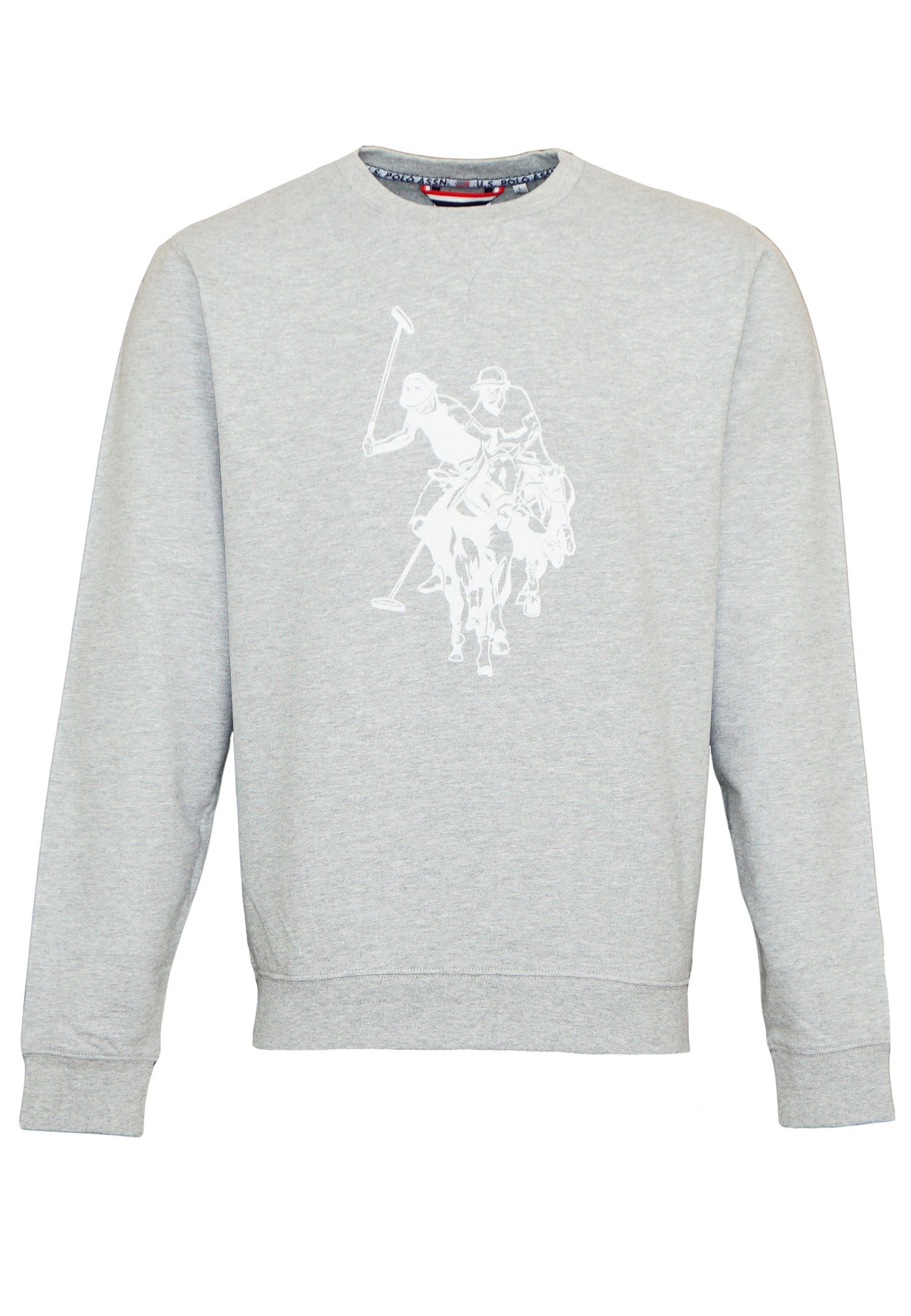 U.S. Polo Assn Sweatshirt Sweatshirt DBH Pullover ohne Kapuze (1-tlg)