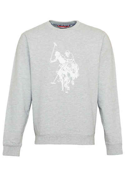 U.S. Polo Assn Sweatshirt Sweatshirt DBH Pullover ohne Kapuze (1-tlg)