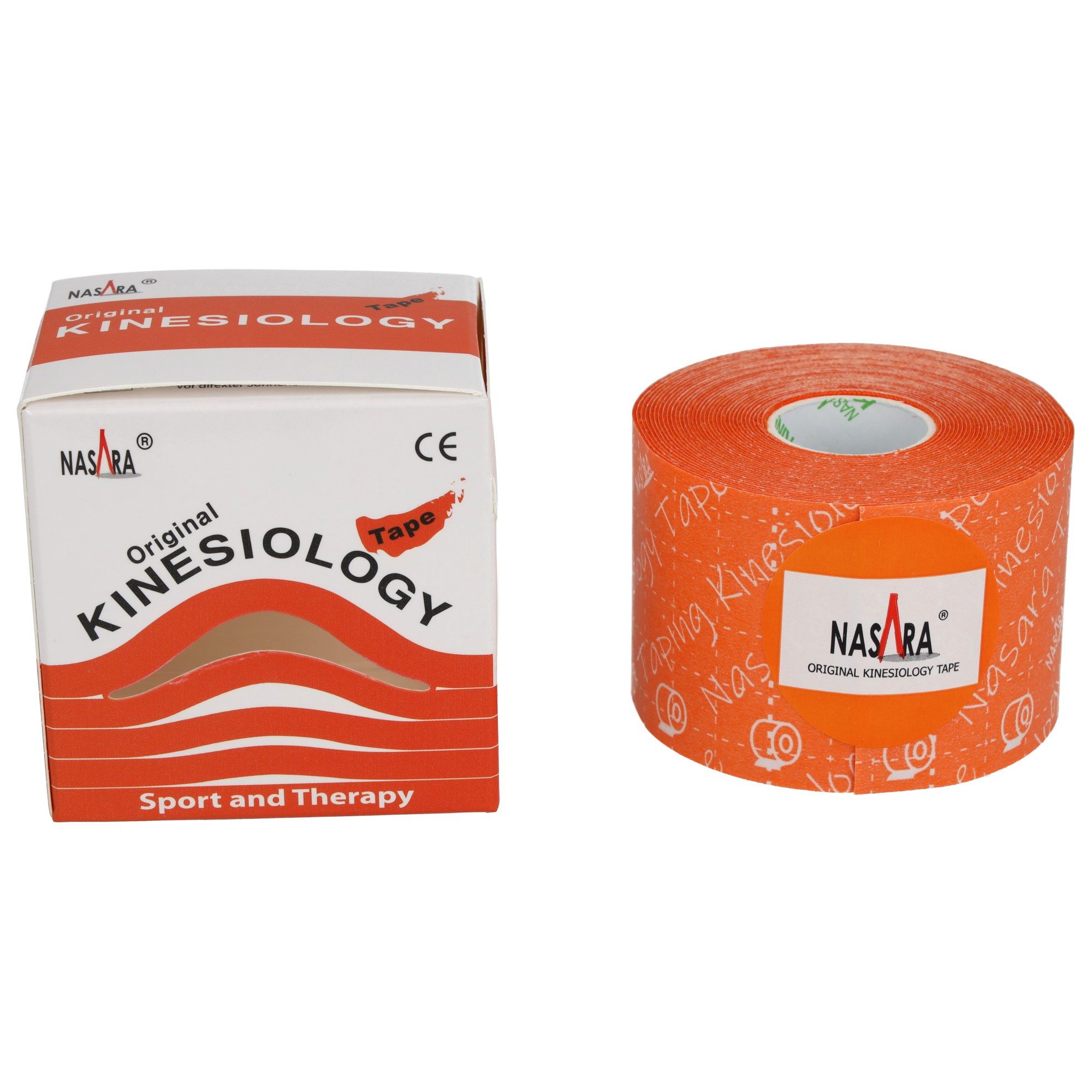 NASARA Kinesiologie-Tape 5cm x 5m 12 Farben