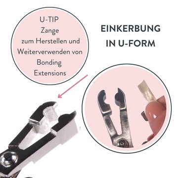 hair2heart Echthaar-Extension Set-Bonding Zange mit Keratin Rebonds