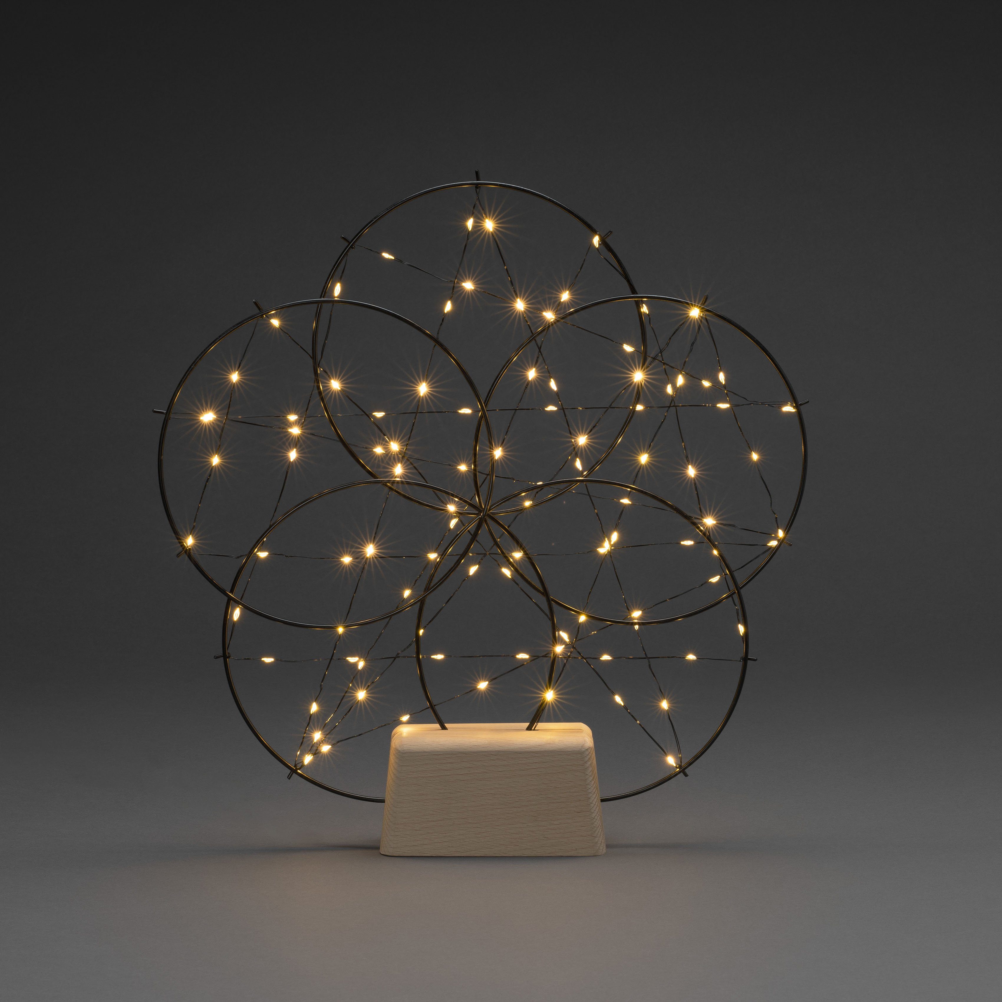 KONSTSMIDE LED Dekolicht Weihnachtsdeko, LED fest integriert, LED Metallsil günstig online kaufen