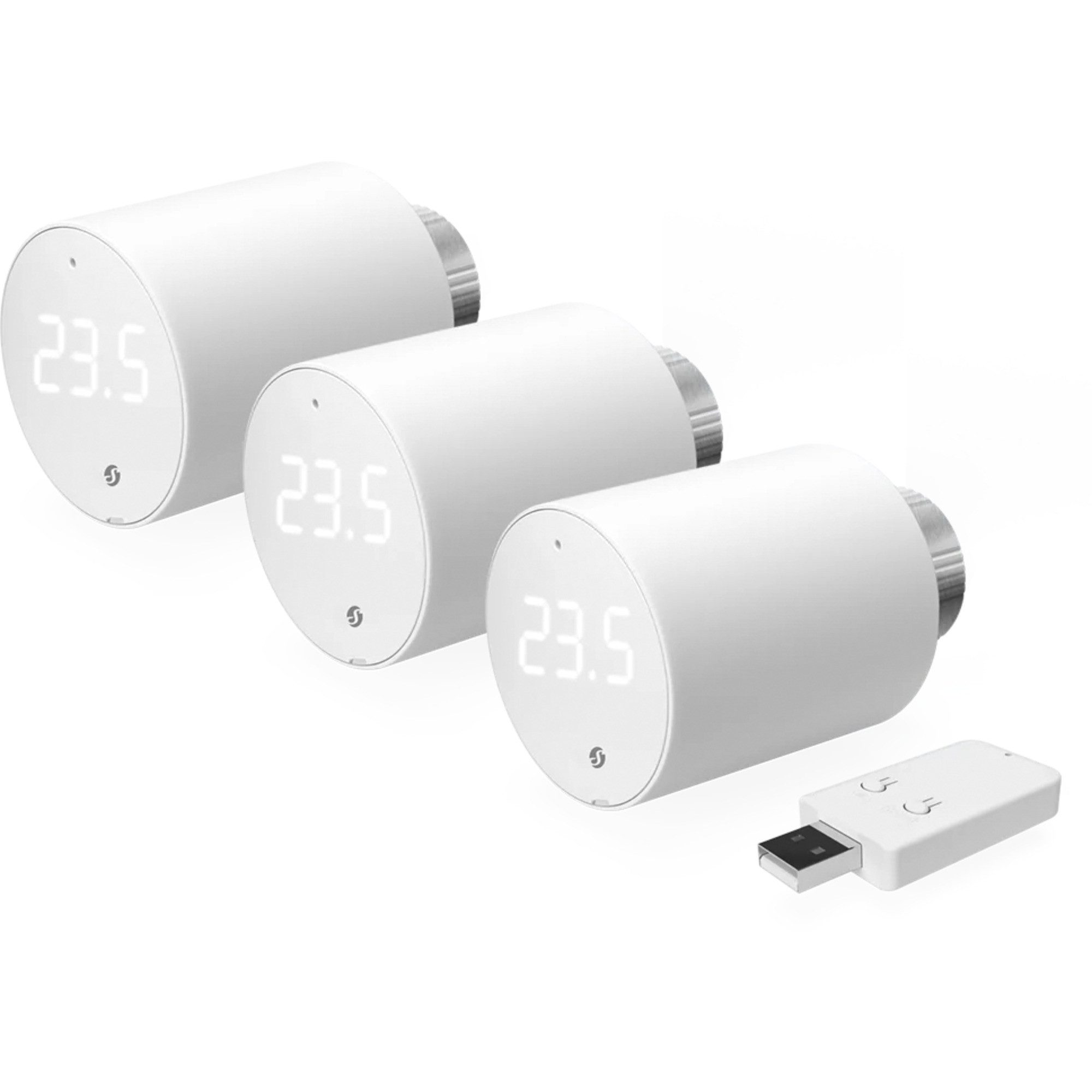 Heizkörperthermostat Shelly 3x BLU TRV + BLU Gateway Gen. 3