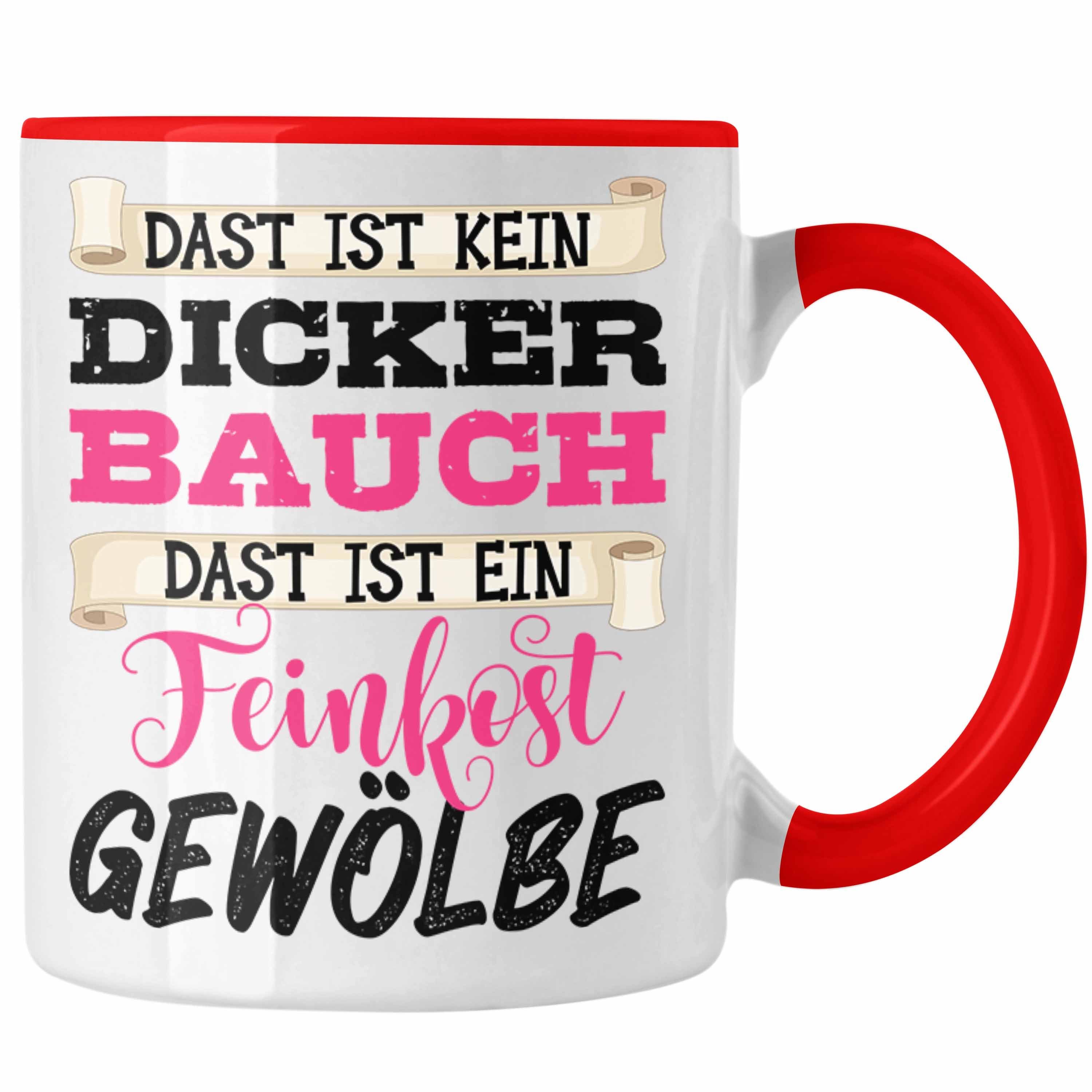 - Trendation Geschenk Trendation Bauch Rot Leute Kein Männer Humor Dicker Tasse Dicke Ist Das Frauen Feinkostgewölbe Tasse