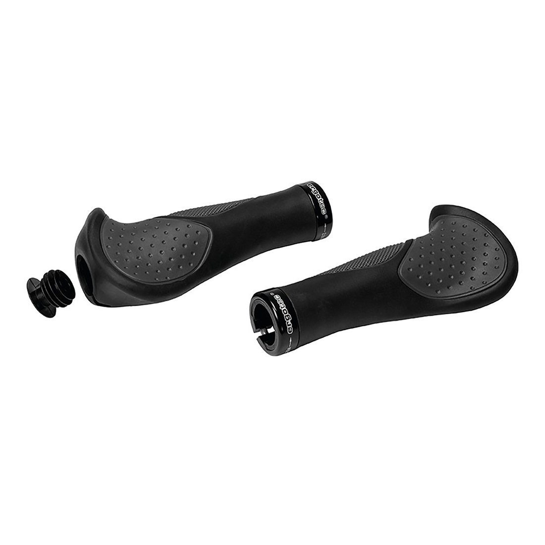 Fahrradlenkergriff MTB / ATB Ergo-Griffe "Frisco 2", Silikon, 140 mm