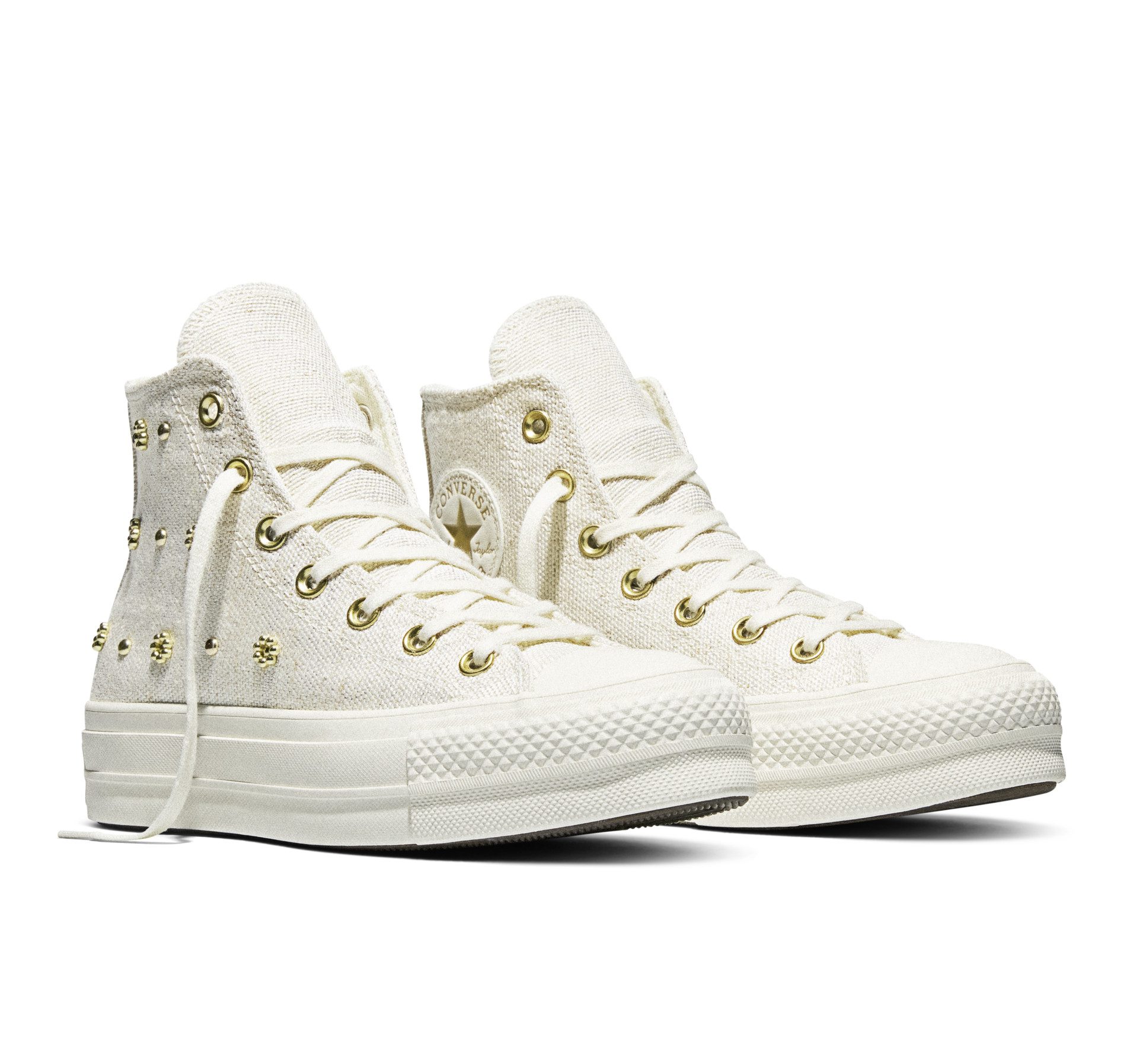 Converse CHUCK TAYLOR ALL STAR LIFT PLATFORM HEATHERED GLAM Sneaker für Freizeitaktivitäten, mit profiliertem Laufsohlenprofil