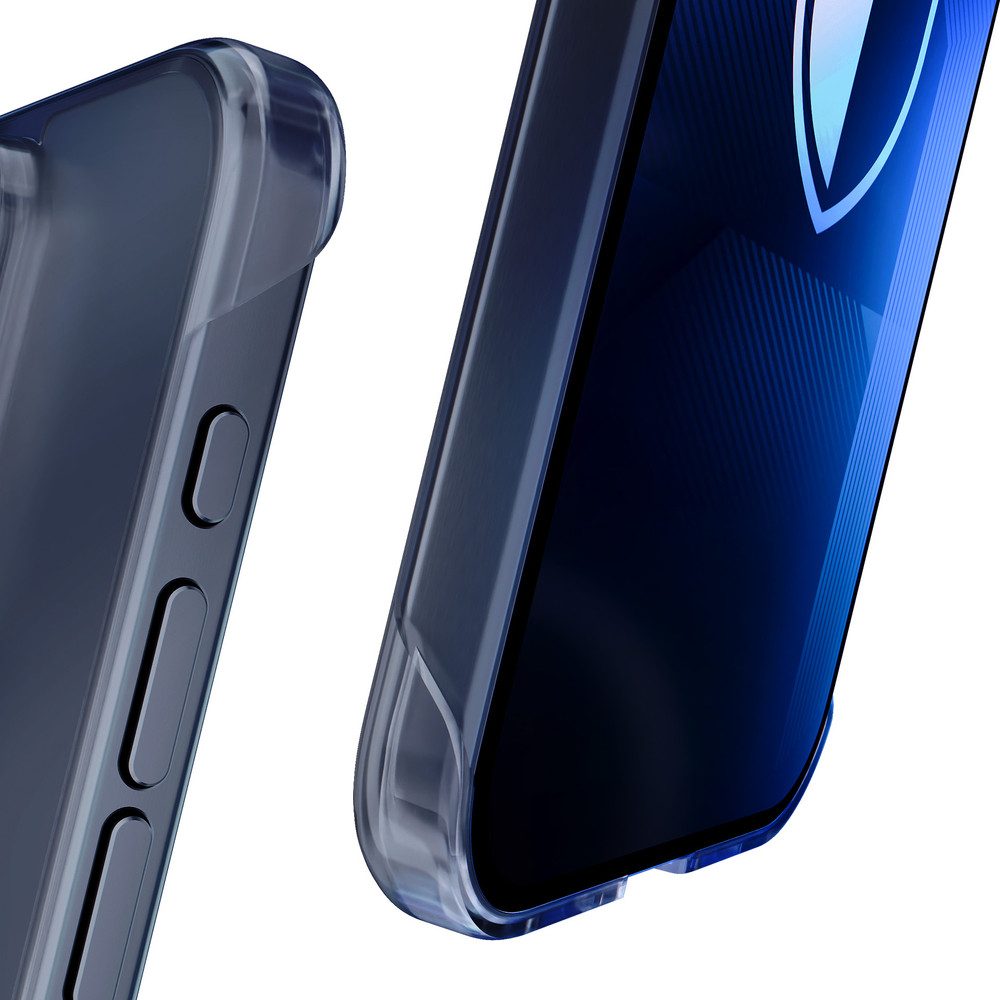 3MK Smartphone-Hülle Smartphone Handyhülle Schutzhülle, ultraleicht 20 g, rahmenlos, Military Grade