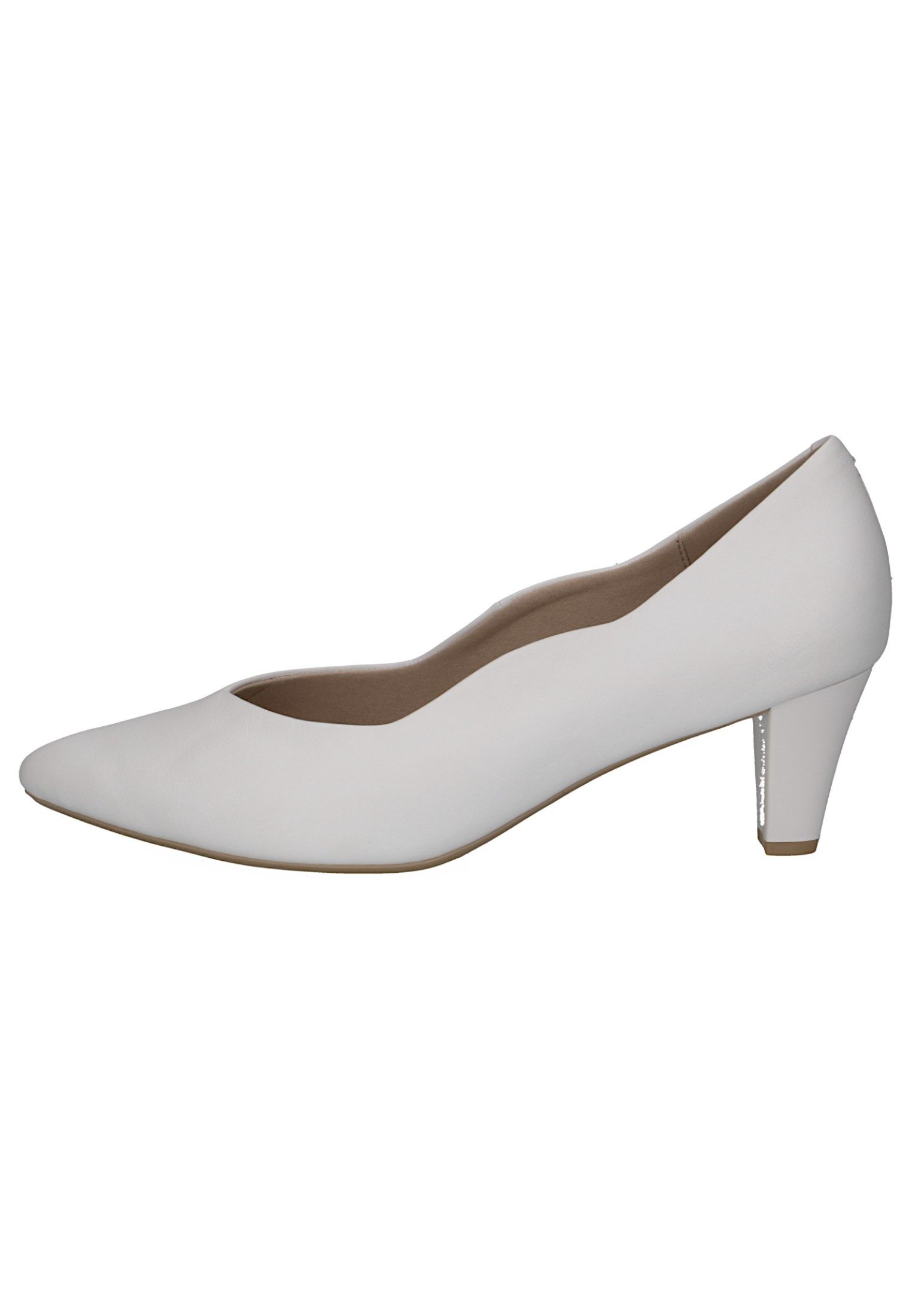 Caprice 9-22400-42 102 White Nappa Pumps