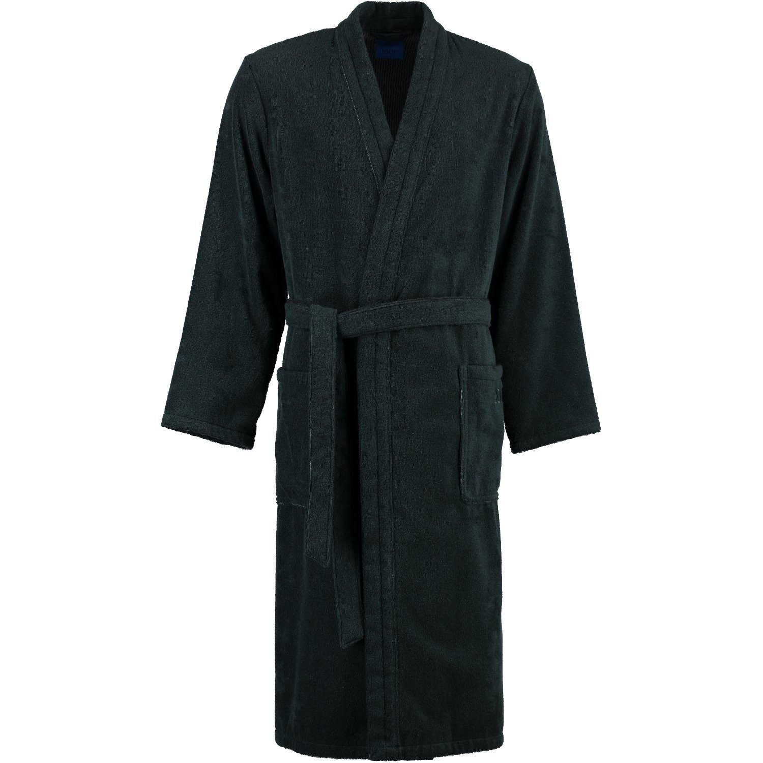 Joop! Herrenbademantel 1618 Kimono, (97) Frottier, Schwarz Kimono Baumwolle 100% Classic