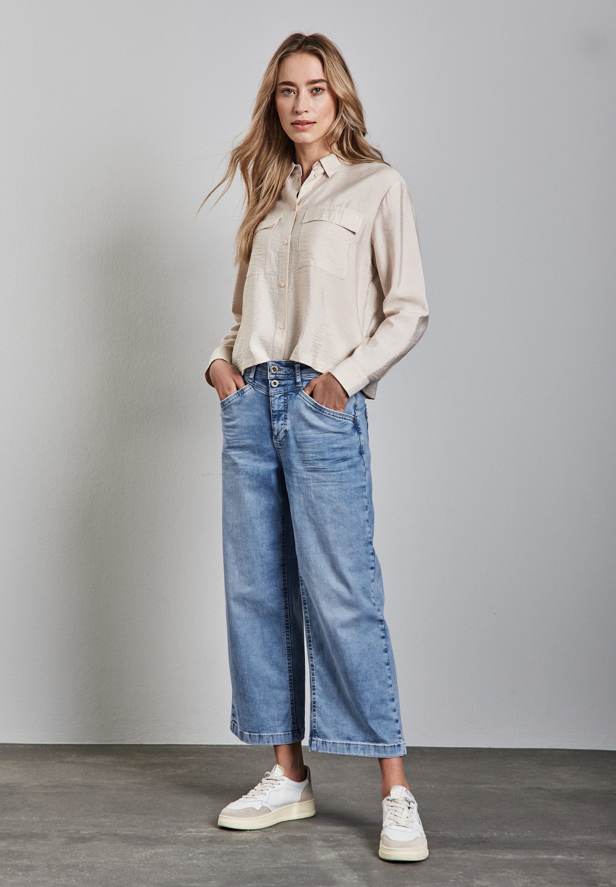 STREET ONE Loose-fit-Jeans im Loose Fit