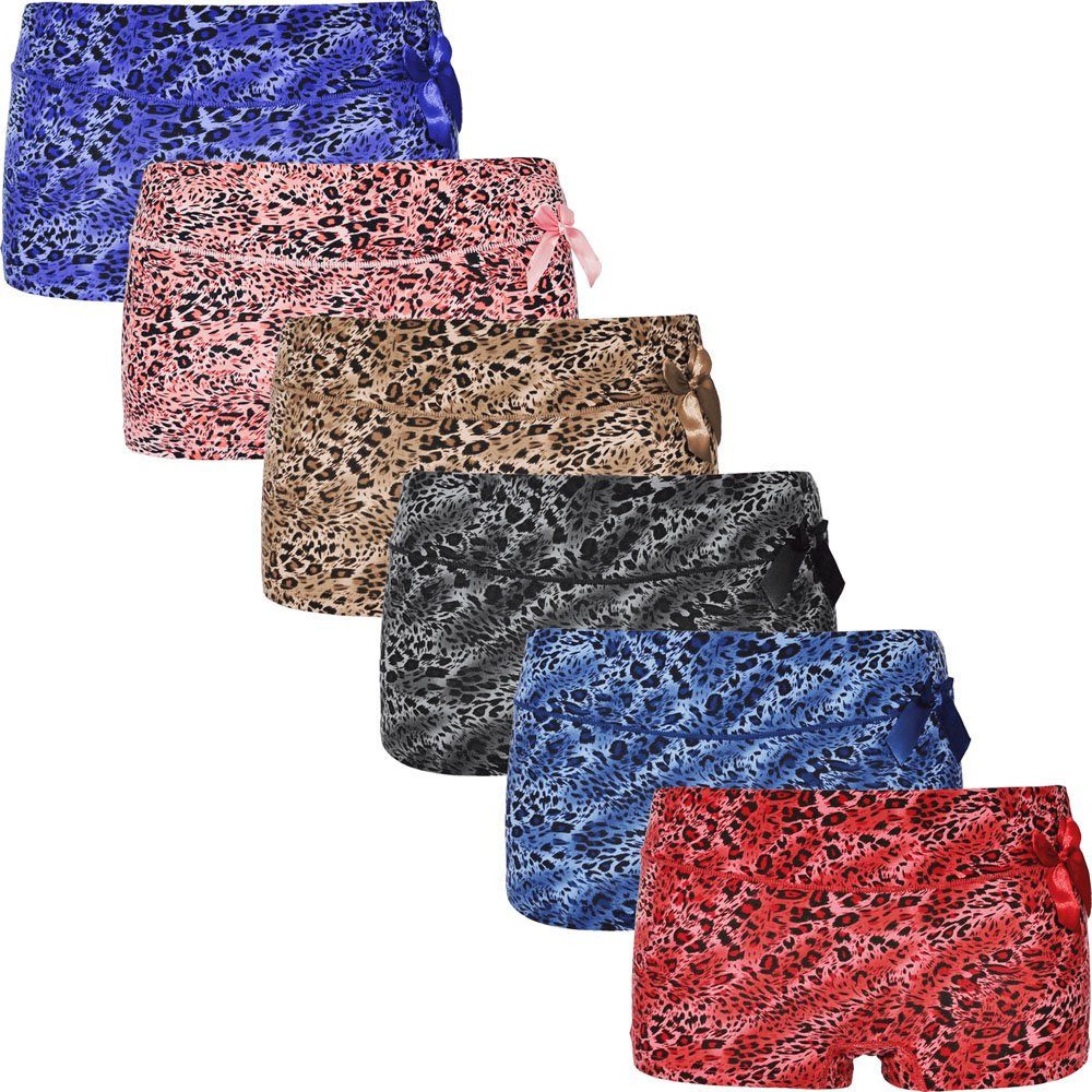 emeco Boxershorts 5 Set Damen Hotpants Boxershorts Unterhose Baumwolle 8040 günstig online kaufen