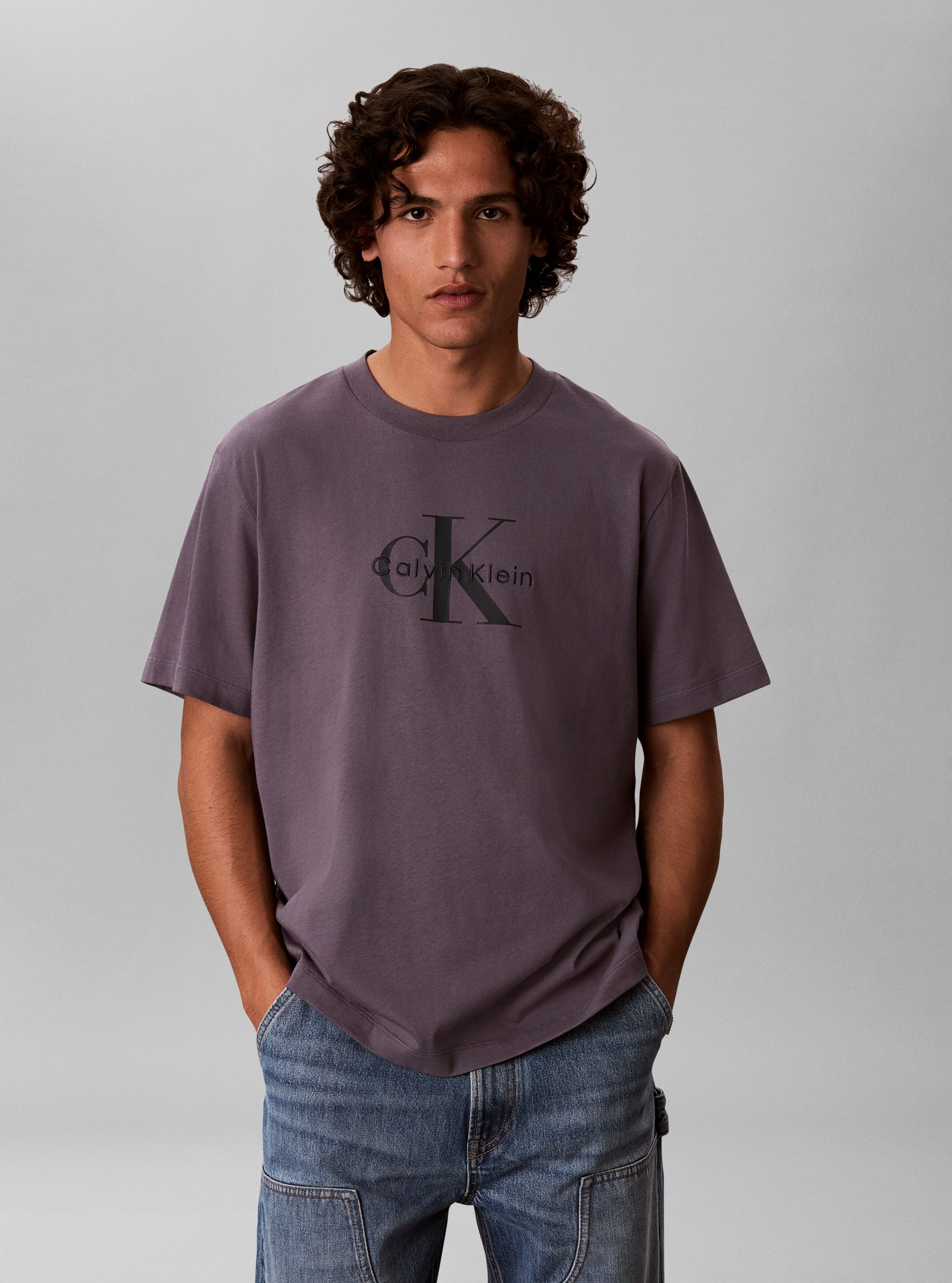 Calvin Klein T-Shirt SS Hero Monologo Tee 20s Mit Rundhalsausschnitt, regular fit