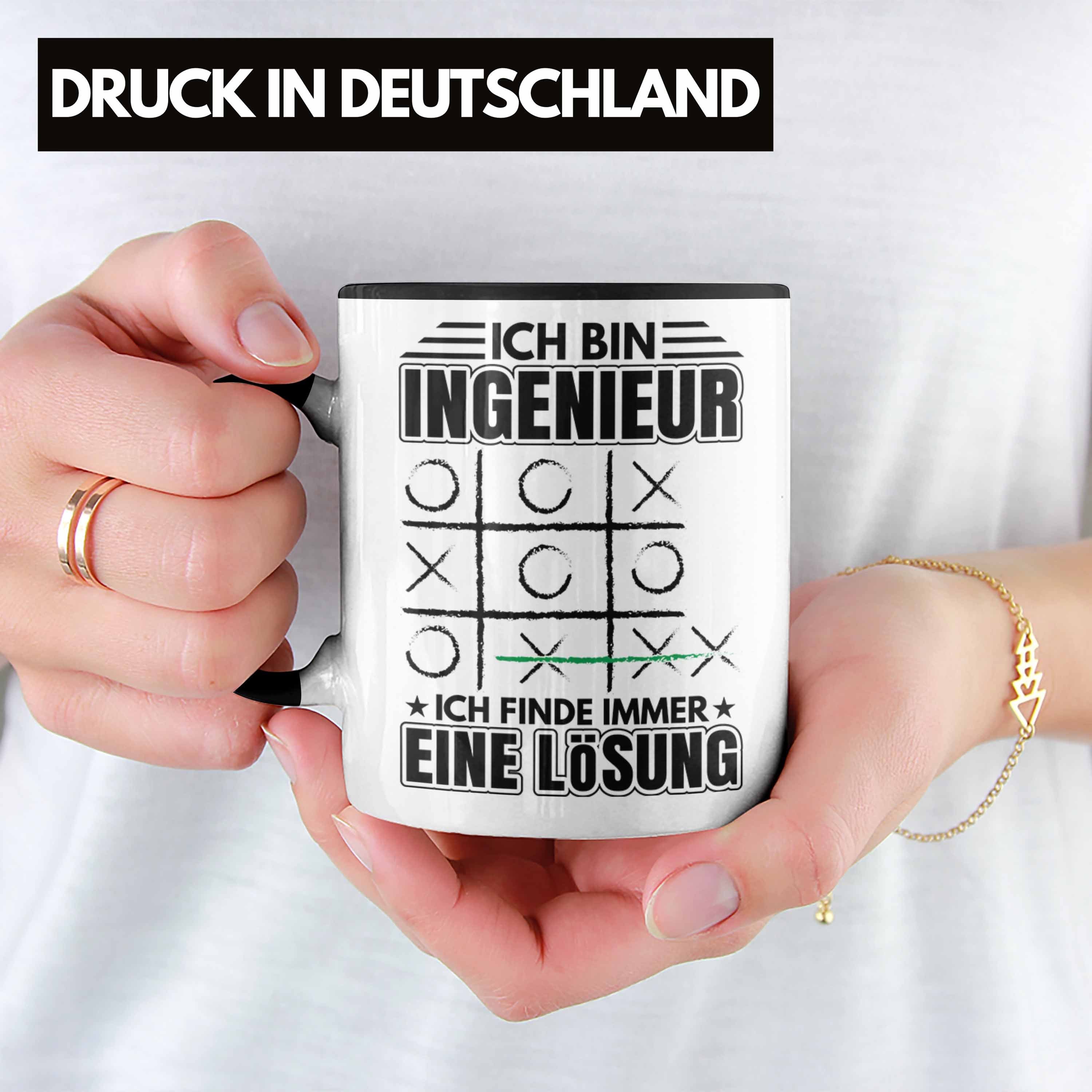 Trendation Tasse Trendation - Ingenieur Tasse Geschenk Mit Spruch Männer Ich Finde Imme