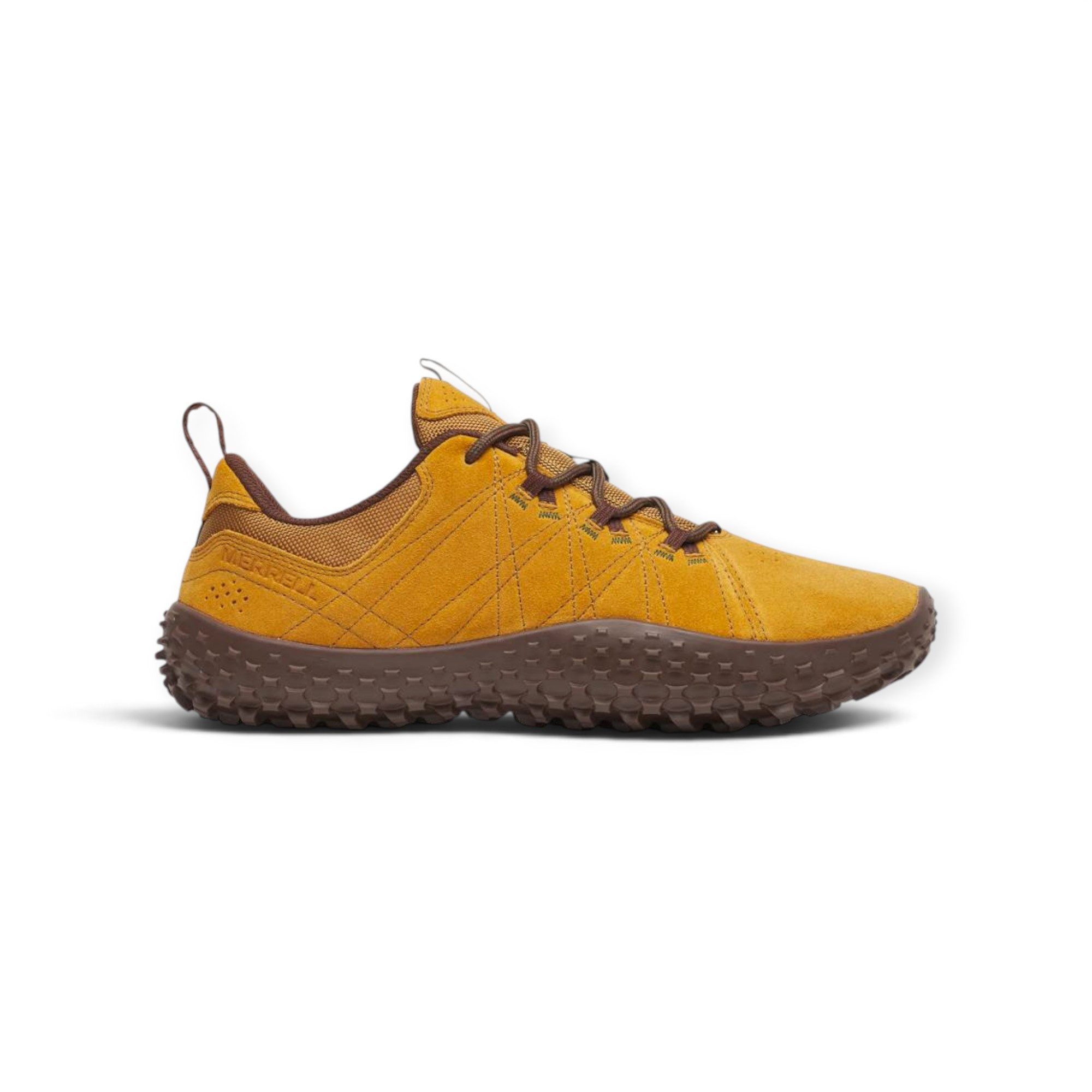 Merrell Minimal-Sneaker Wrapt (Barfussschuhe, Leder) 2026 gelb/braun Herren Barfußschuh