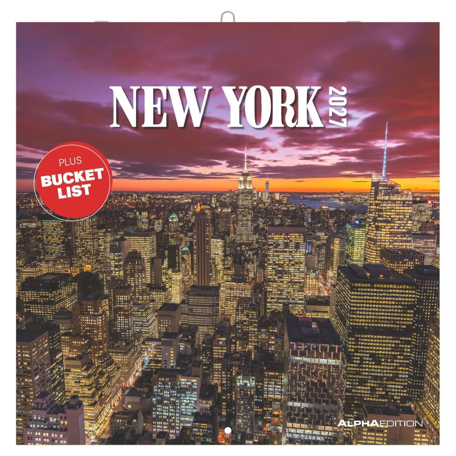 NEUMANN Wandkalender New York 2027