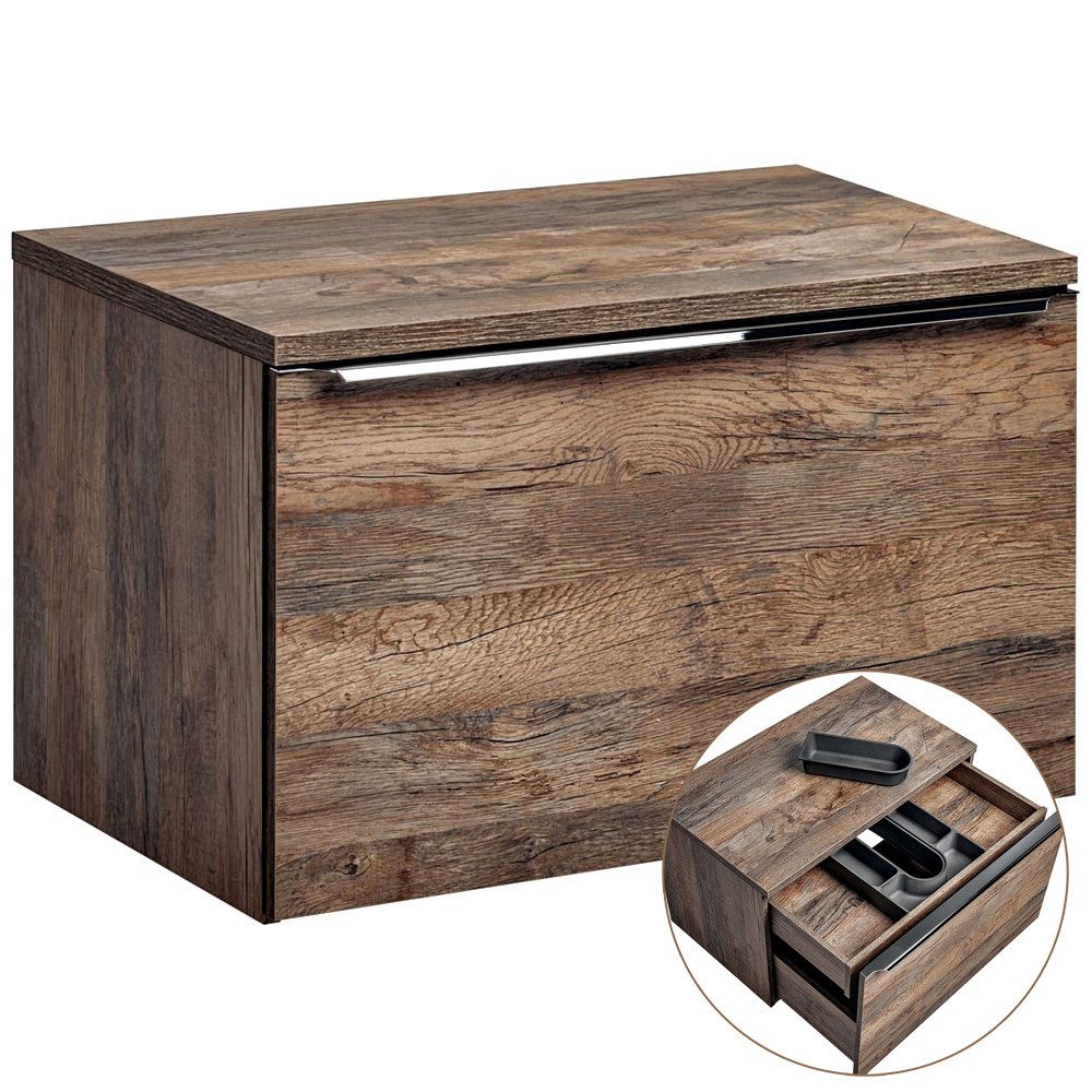 Lomadox Badmöbel-Set PUEBLA-56, (Spar-Set, 2-St), Waschtischunterschrank 80 günstig online kaufen