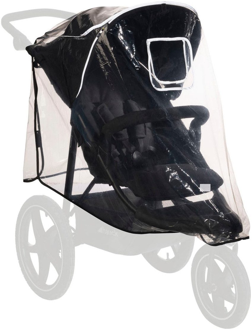 Hauck Kinderwagen-Regenschutzhülle Pushchair Raincover 3W, für 3-Rad-Buggy