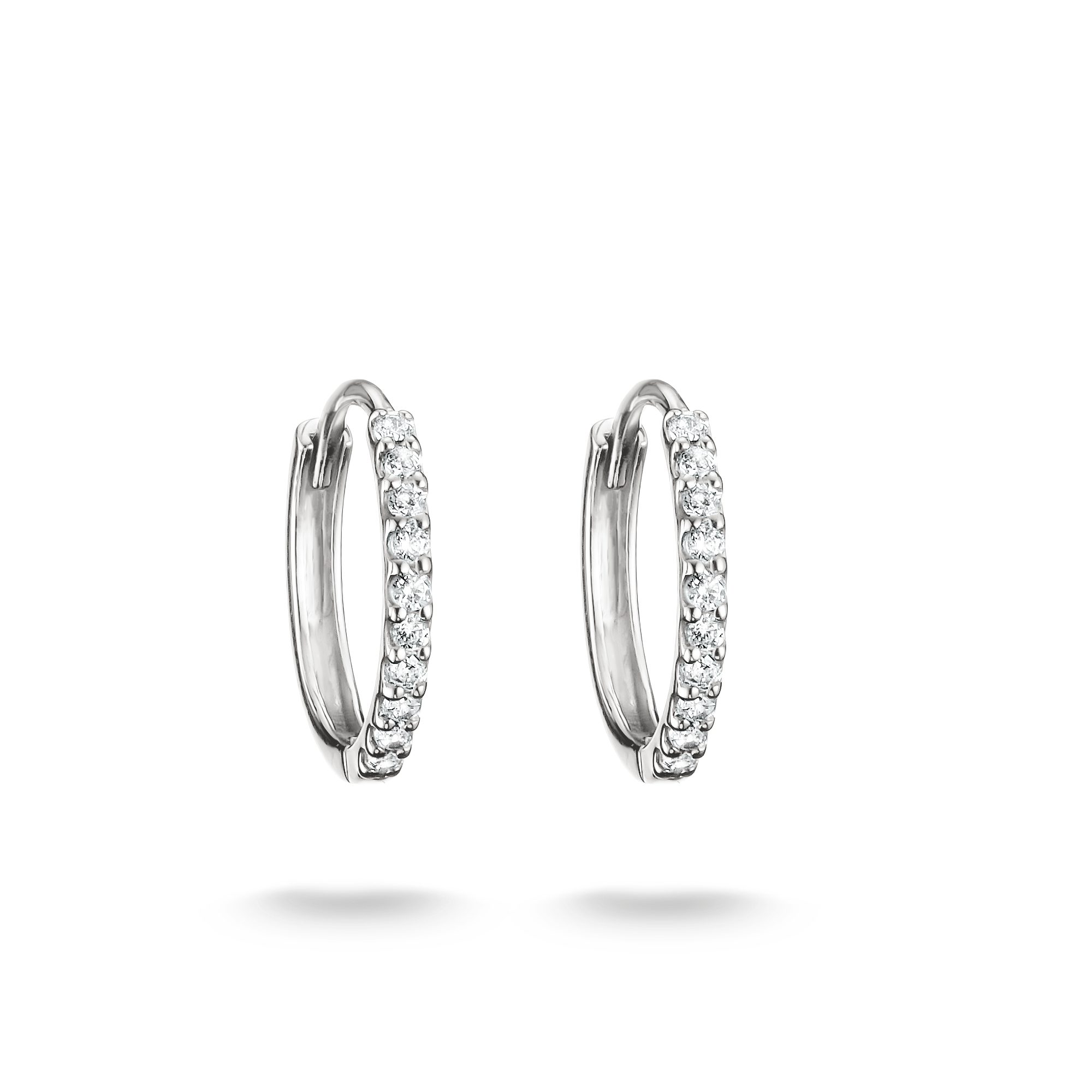 THOMAS SABO Paar Creolen mit Zirkonia, mit Zirkonia (synth)
