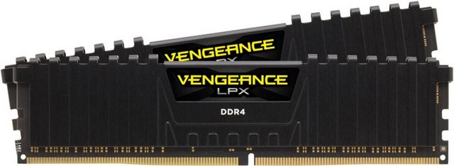 Corsair »VENGEANCE® LPX 16GB (2 x 8GB) DDR4 DRAM 3600MHz C18 AMD Ryzen« PC-Arbeitsspeicher