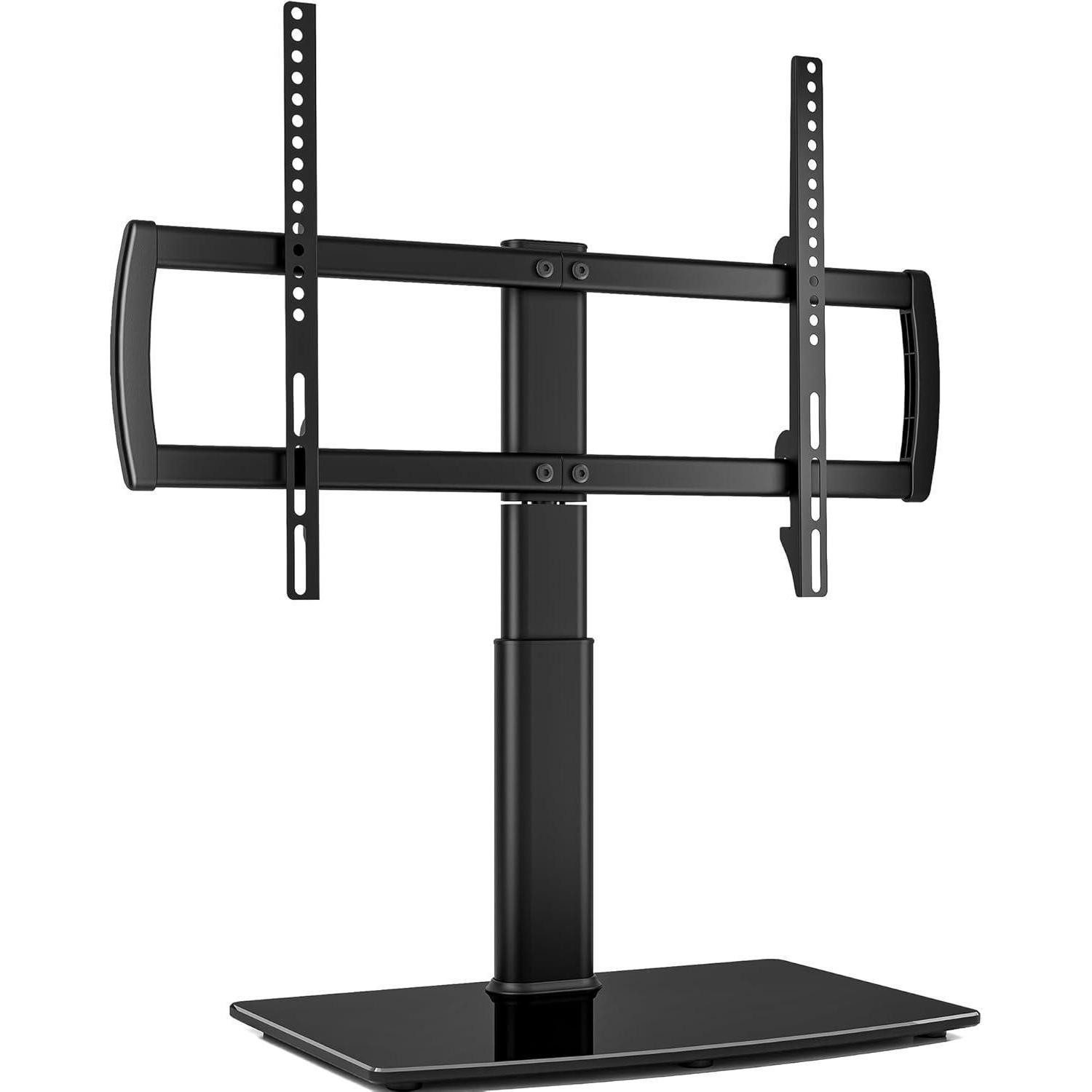 TV-Ständer TV-Ständer schwenkbar höhenverstellbar bis 70 Zoll 40KG Glassockel