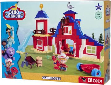 BIG Spielbausteine BIG Bloxx Dino Ranch Clubhouse, (Bausteinset, 168 St), Das Set kann durch weitere Figuren und Bausteine erweitert werden