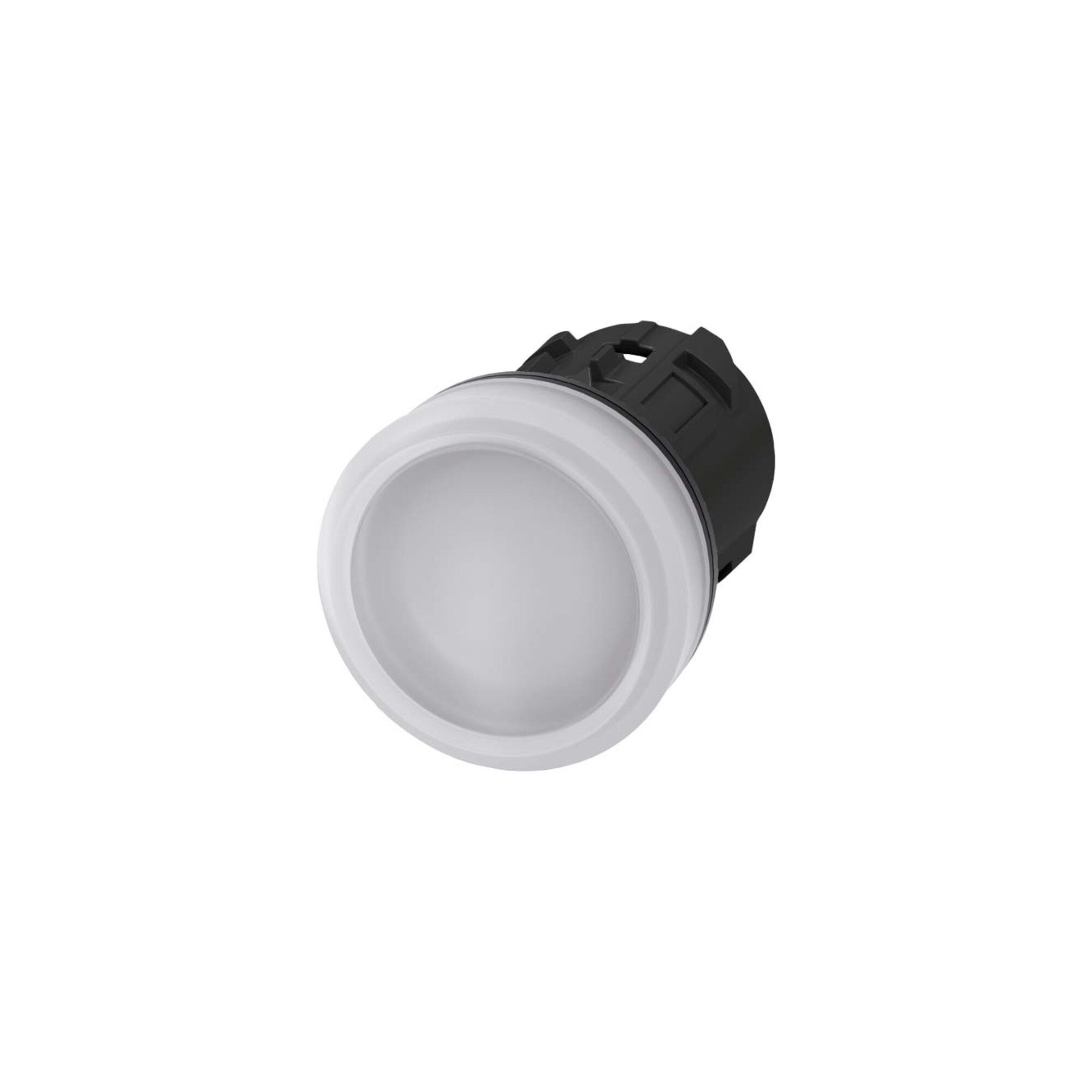 SIEMENS Bewegungsmelder Siemens Indus.Sector Leuchtmelder weiß 22mm, rund, 3SU1001-6AA60-0AA0