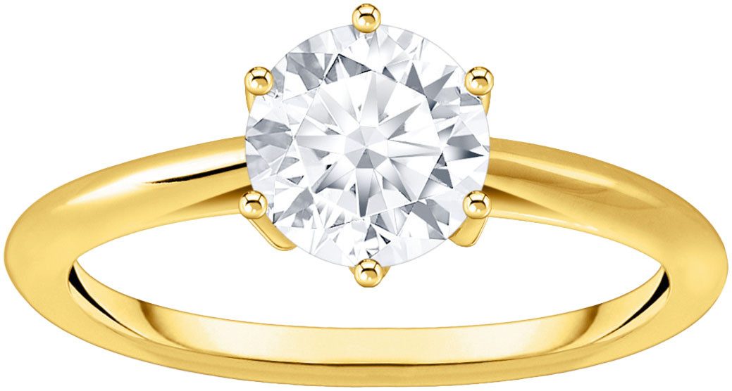 Fingerring Schmuck Silber 925 Ring Solitär, TR2474-051, TR2474-414