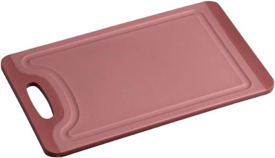 KESPER® Schneidebrett Schneidebrett „Rutsch-Stopp“, 23,5 x 14 x 0,75 cm, Farbe: Rot, (1-St) von KESPER®