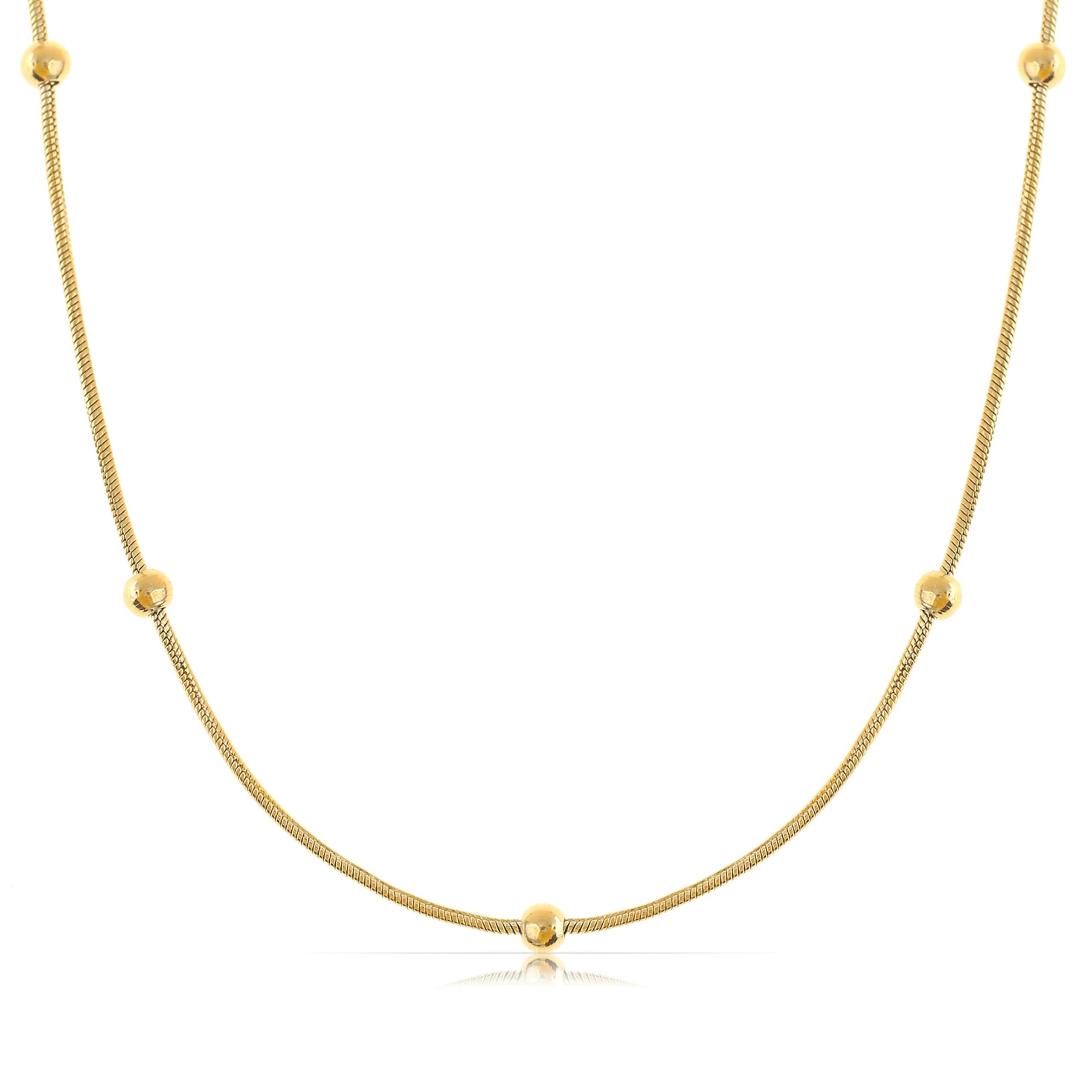Made by Nami Brillenkette Gold Brillenband Damen 70 cm aus chirurgischem Ed günstig online kaufen