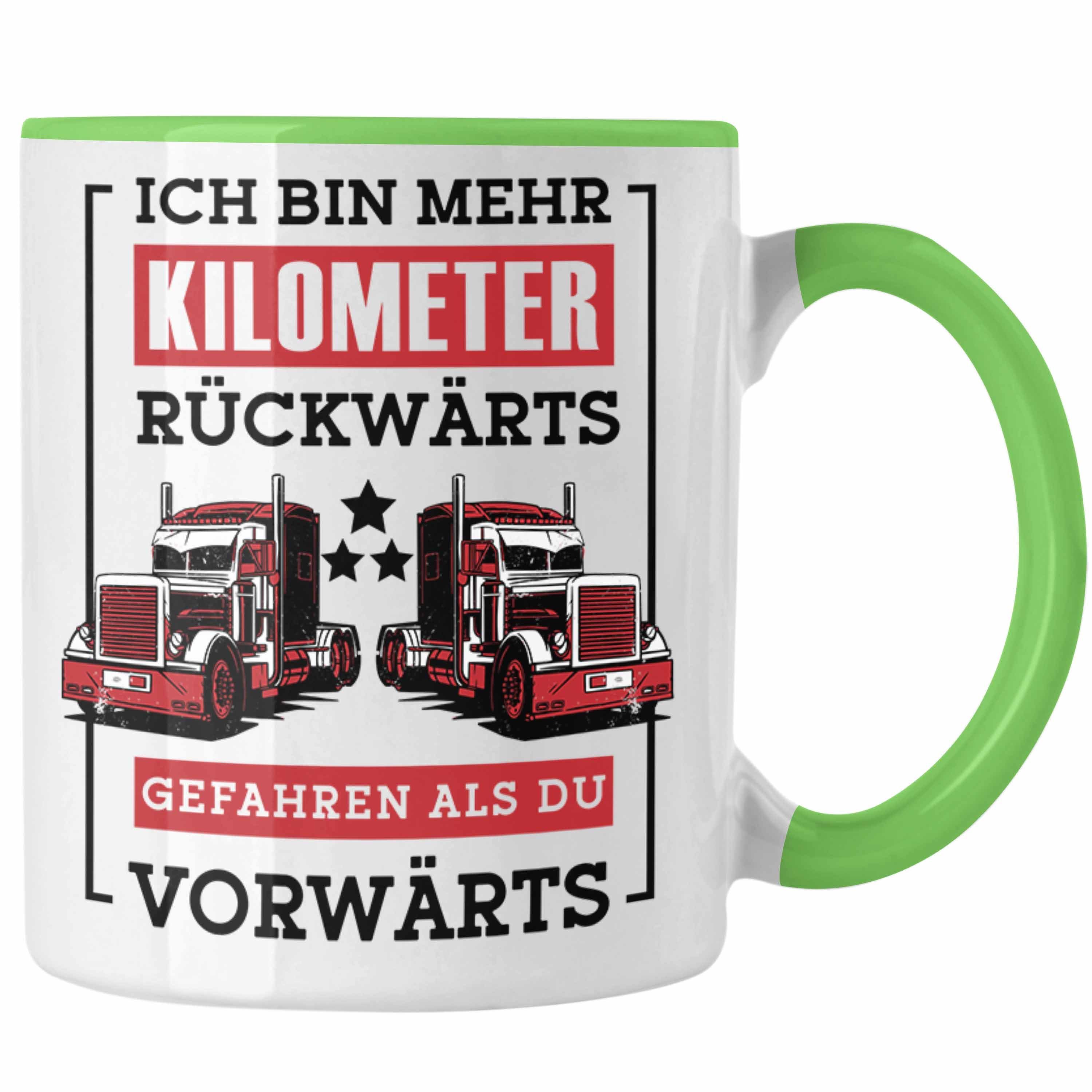 ᐅ Trendation Tasse Lustige Tasse LKWFahrer Geschenk Geschenkidee LKW