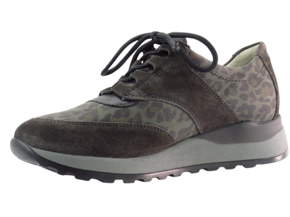 Waldläufer Vel.Leop.asphalt Schnürschuh günstig online kaufen
