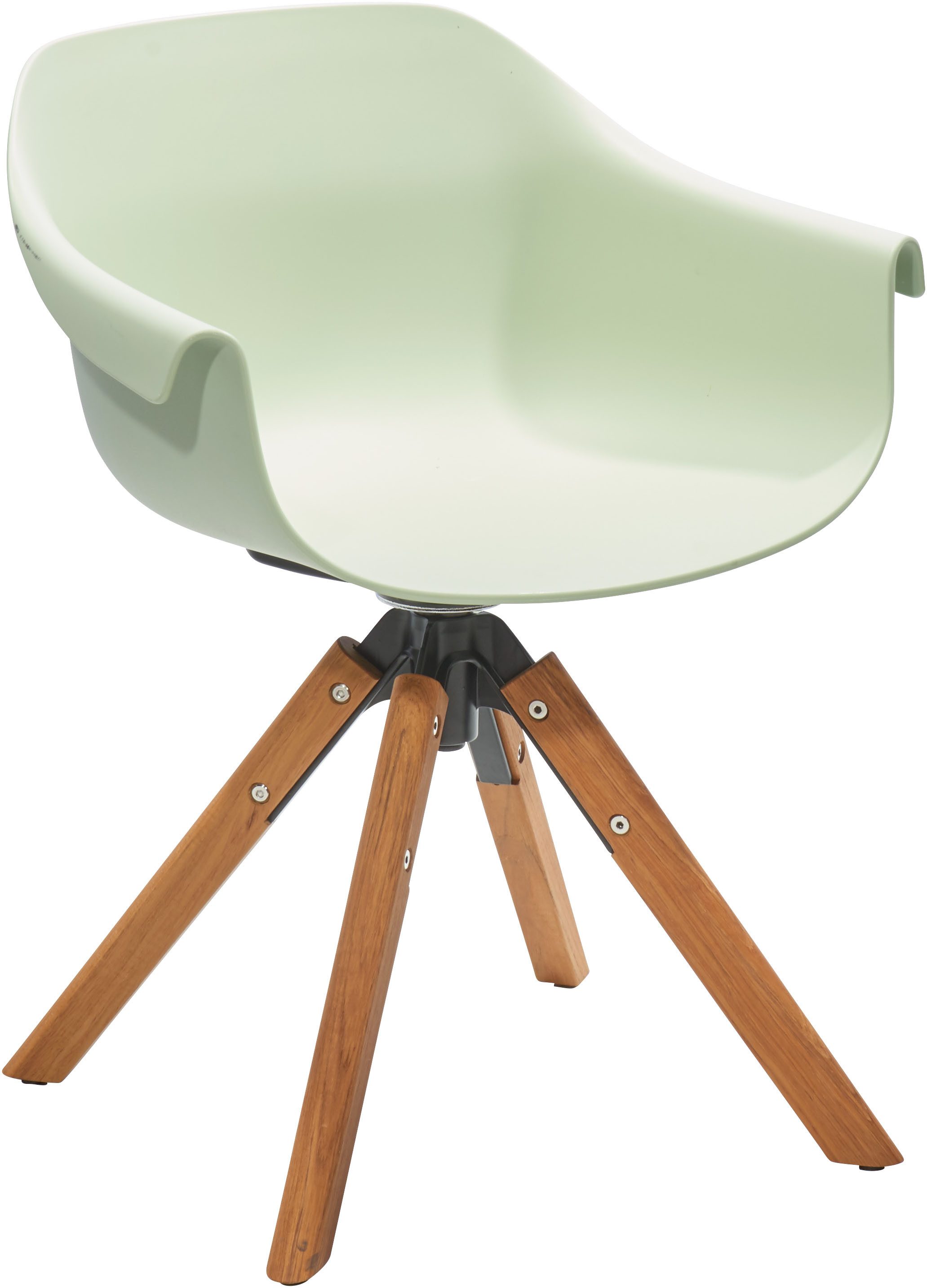 Musterring Gartenstuhl Freilicht Schalenstuhl (Set, 2 St), Drehbar und in 4 Farben erhältlich für flexible Sitzmomente