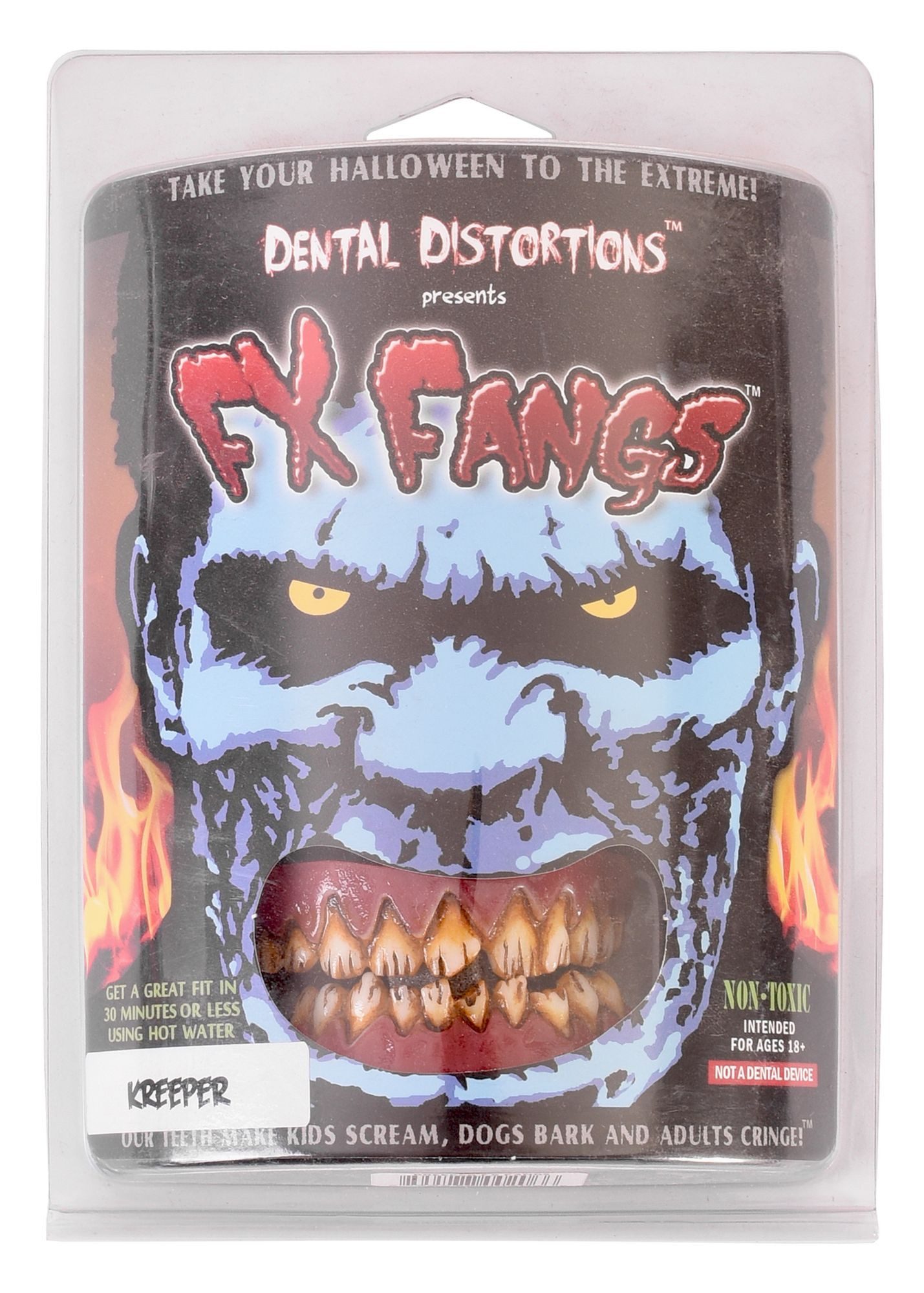 Epic Armoury Zombie-Kostüm Kreeper - FX Fangs 2.0