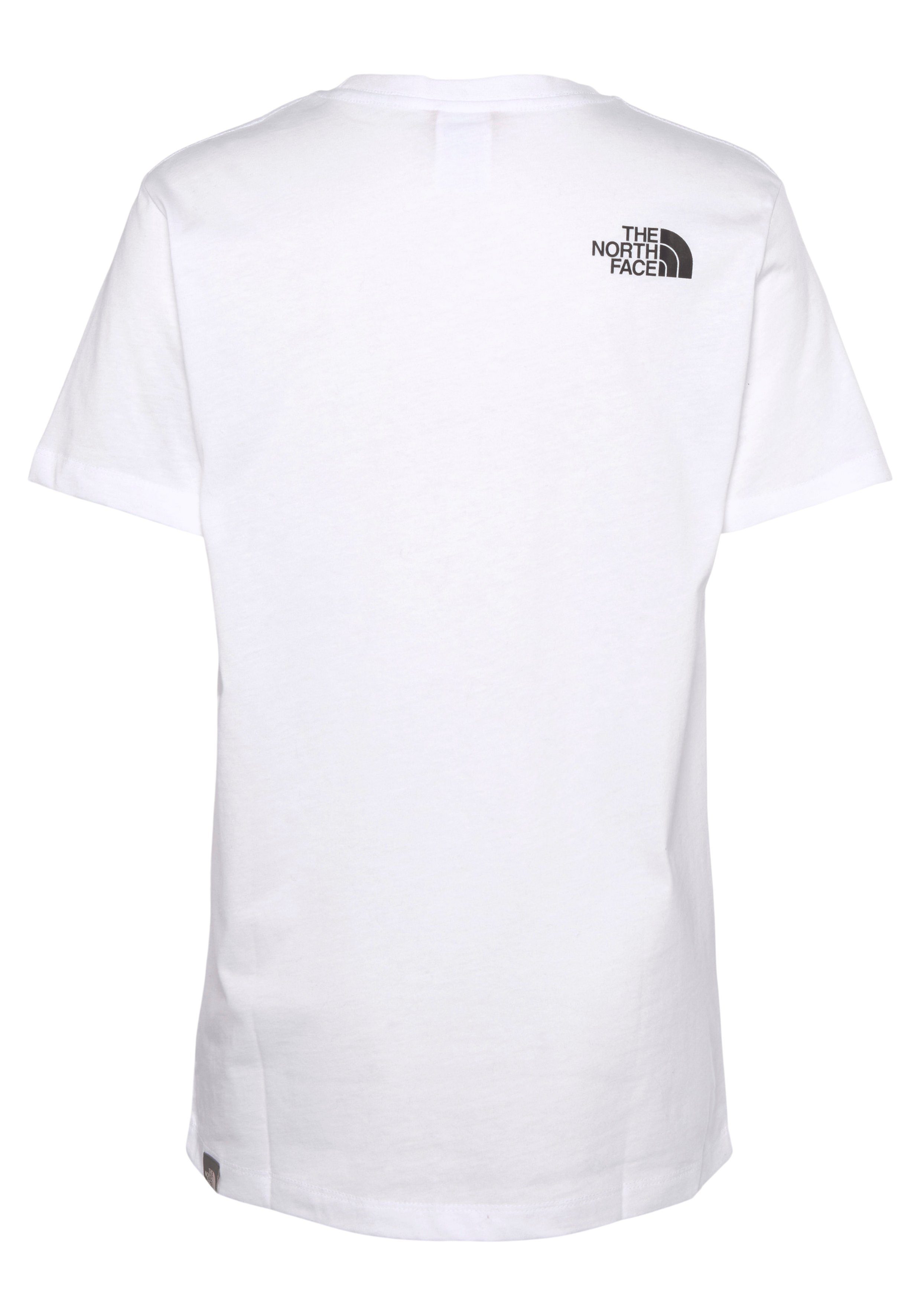 TEE North white für Kinder The EASY Face T-Shirt -