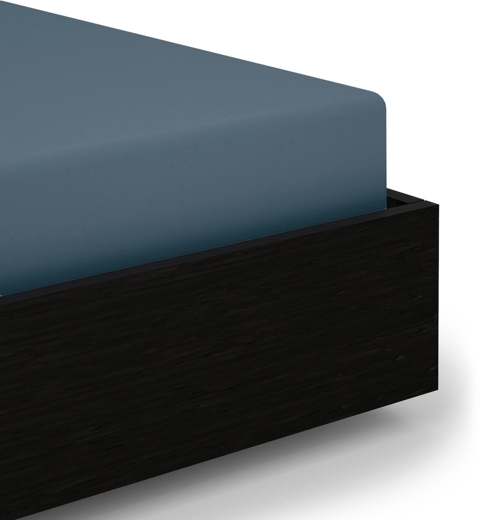 Heckett and Lane Spannbettlaken Elementi, Mako-Satin, günstig online kaufen