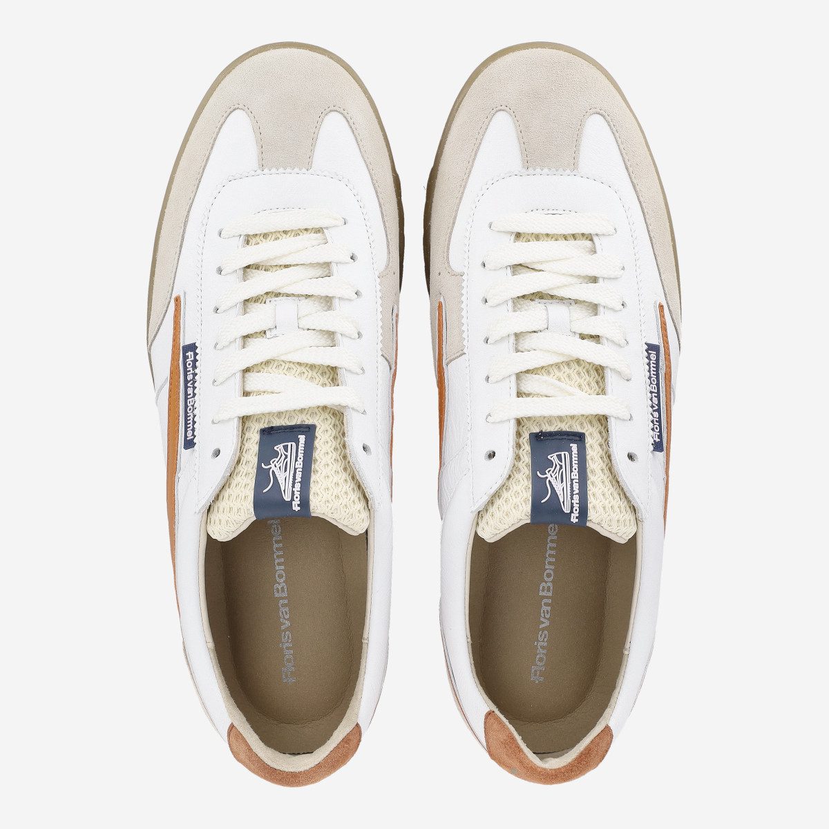 Floris van Bommel Floris van Bommel De Zaler, Sneaker, Weiß, Herren Sneaker