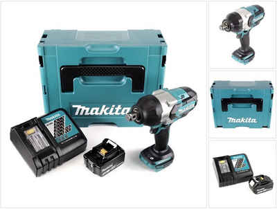 Makita Akku-Schlagschrauber DTW 1001 RF1J Akku Schlagschrauber 18V 3/4“ 1050Nm Brushless + 1x Akk