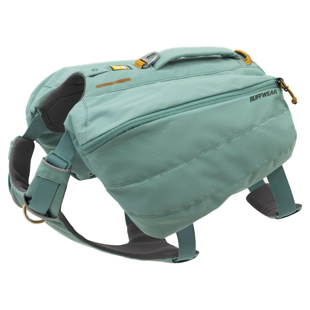 Ruffwear Hunde-Geschirr Hunderucksack Front Range Day Pack River Rock Green