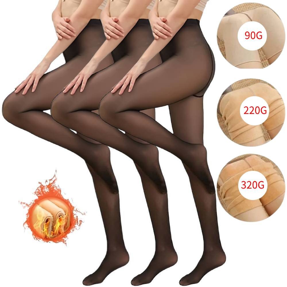 Blusmart Thermostrumpfhose Winter Frauen Thermo Leggings (warm sexy elastis günstig online kaufen