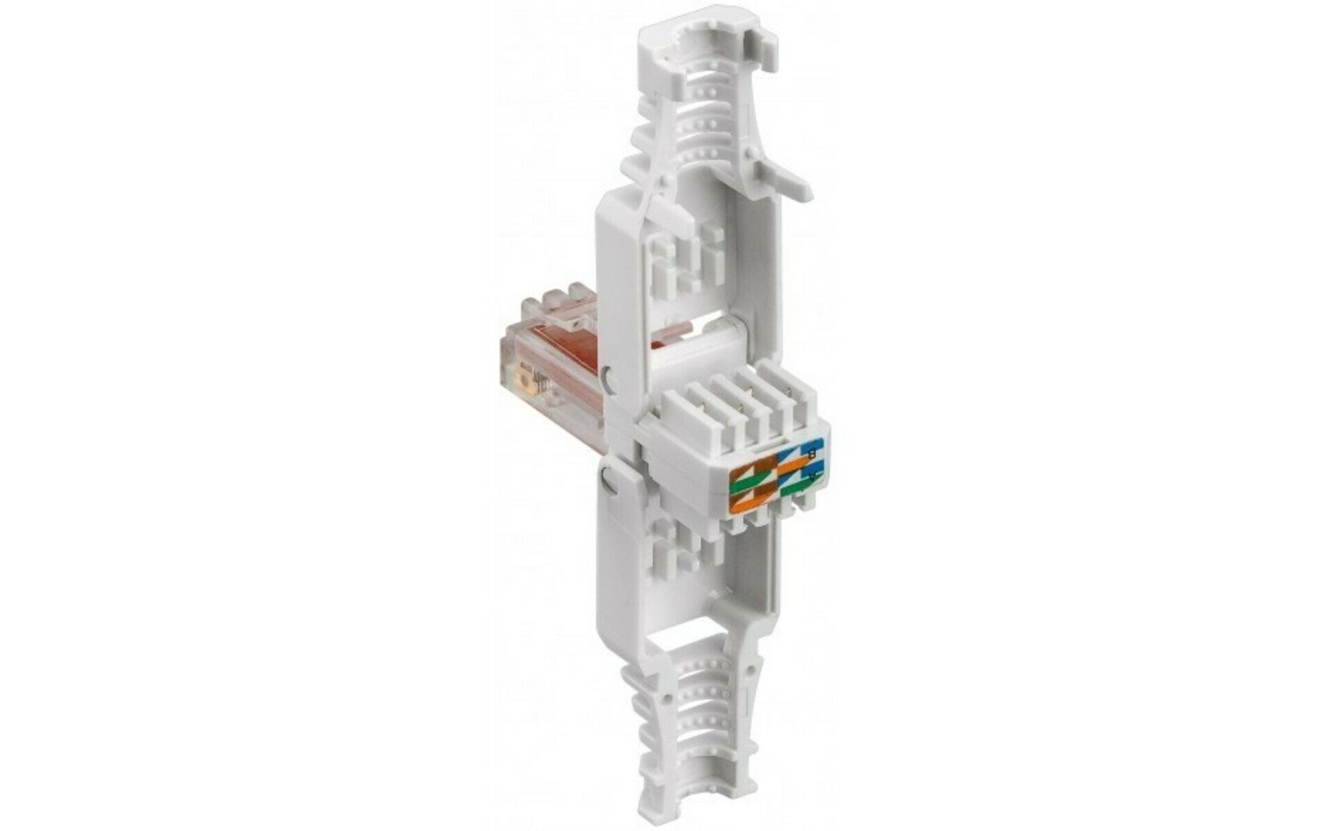 Danicom Netzwerkstecker DANICOM UTP CAT5e Toolless RJ45 Netzwerkstecker - für flexibele und
