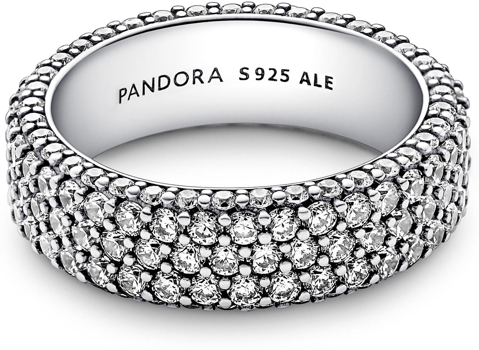Pandora Fingerring Pandora Timeless Dreireihiger Pavé Ring 192634C01 Damenr günstig online kaufen