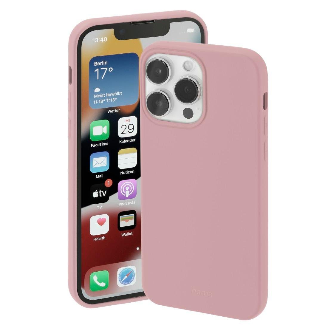 Hama Smartphone-Hülle »Cover "Finest Feel" für Apple iPhone 14 Pro,  Smartphonehülle« online kaufen | OTTO