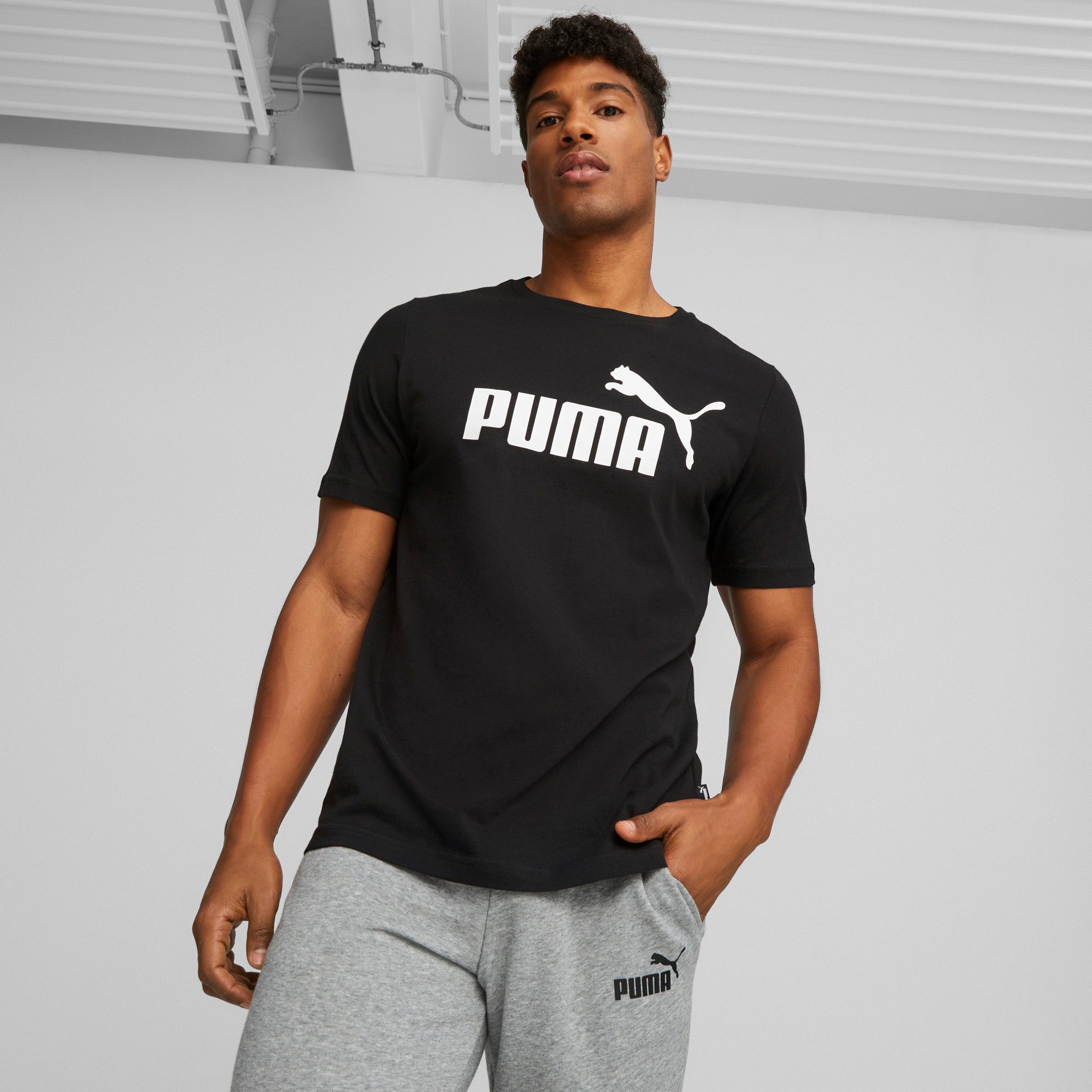 PUMA T-Shirt ESS LOGO TEE günstig online kaufen