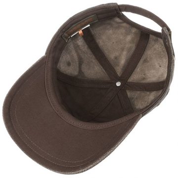 Stetson Baseball Cap Stetson Baseball Cap Pigskin Herren Schirmmütze Leder (nein) Ledercap Metallschnalle