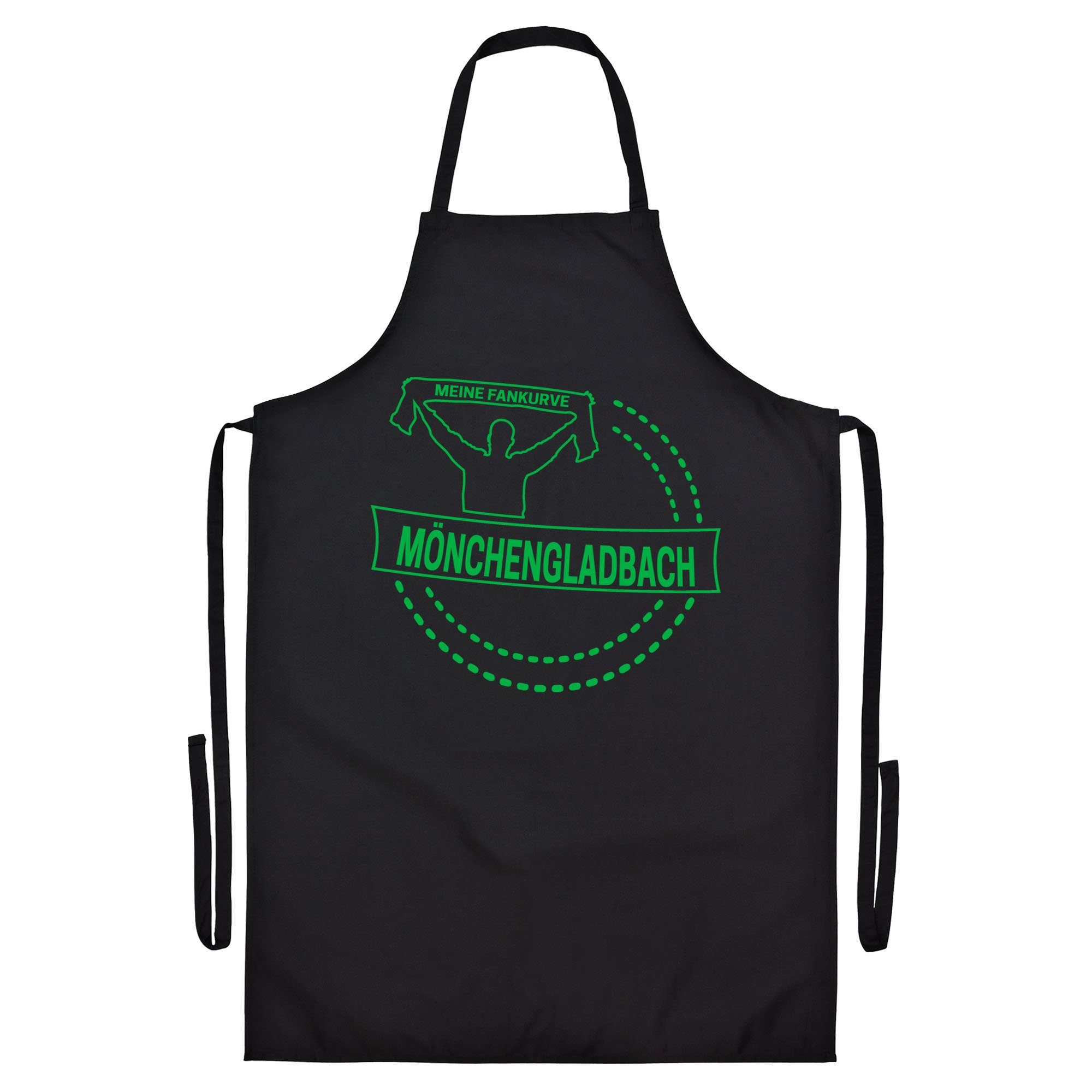multifanshop Grillschürze Mönchengladbach - Meine Fankurve - Schürze günstig online kaufen