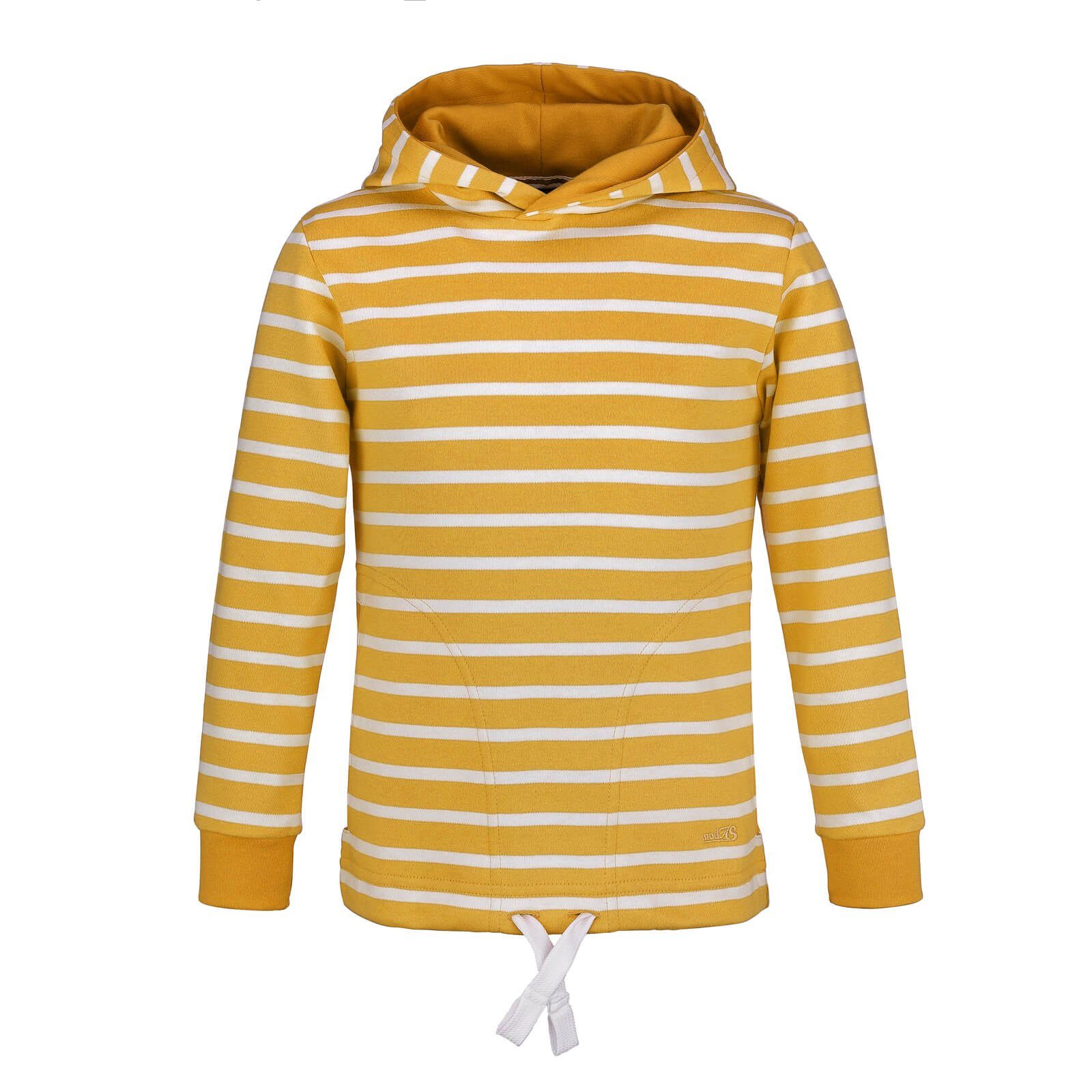 modAS Kapuzenpullover (1-tlg) Bretonisches Kinder Kapuzenshirt - Longsleeve gestreift aus Baumwolle